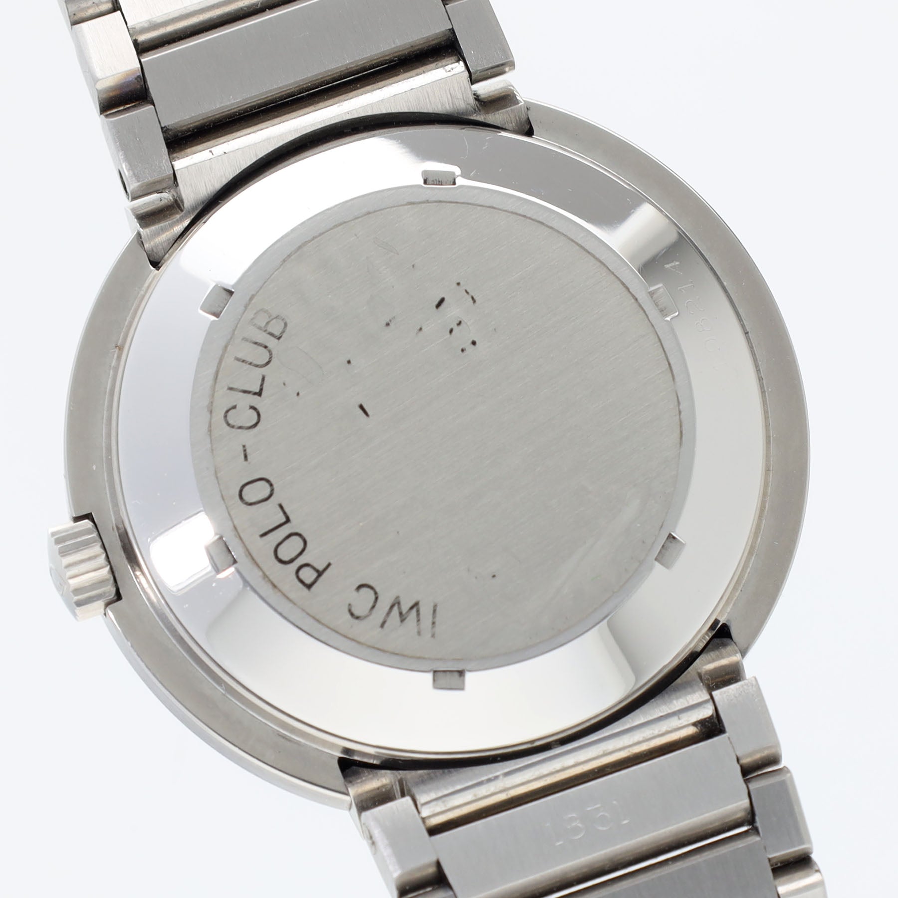 IWC Polo Club SL 1831 Stahl mit integriertem Band Gerald Genta