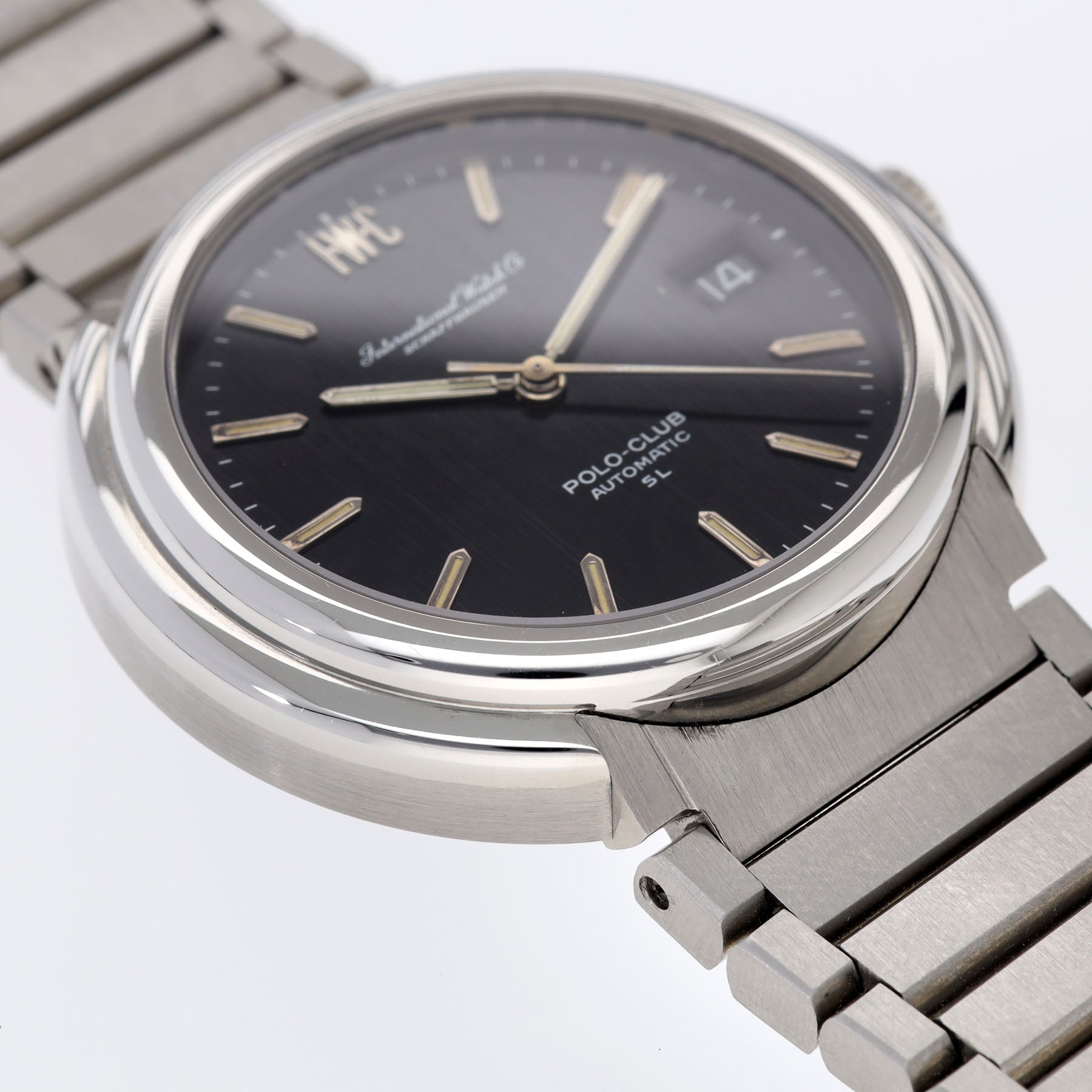 IWC Polo Club SL 1831 Stahl mit integriertem Band Gerald Genta