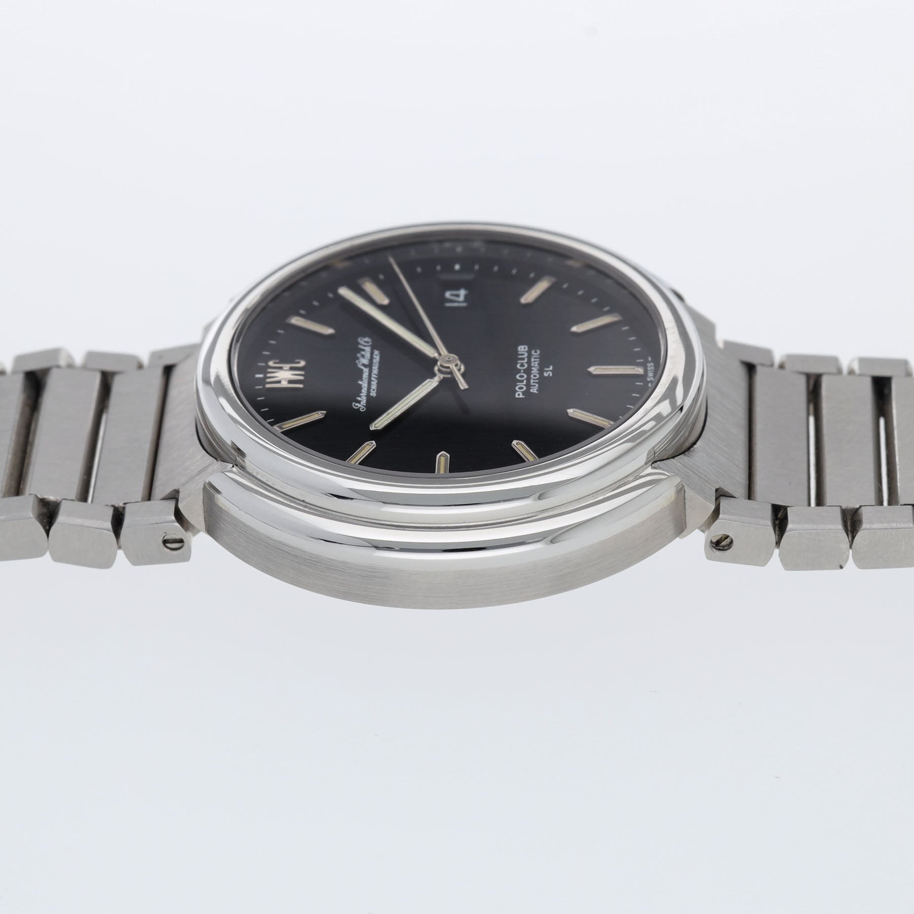 IWC Polo Club SL 1831 Stahl mit integriertem Band Gerald Genta