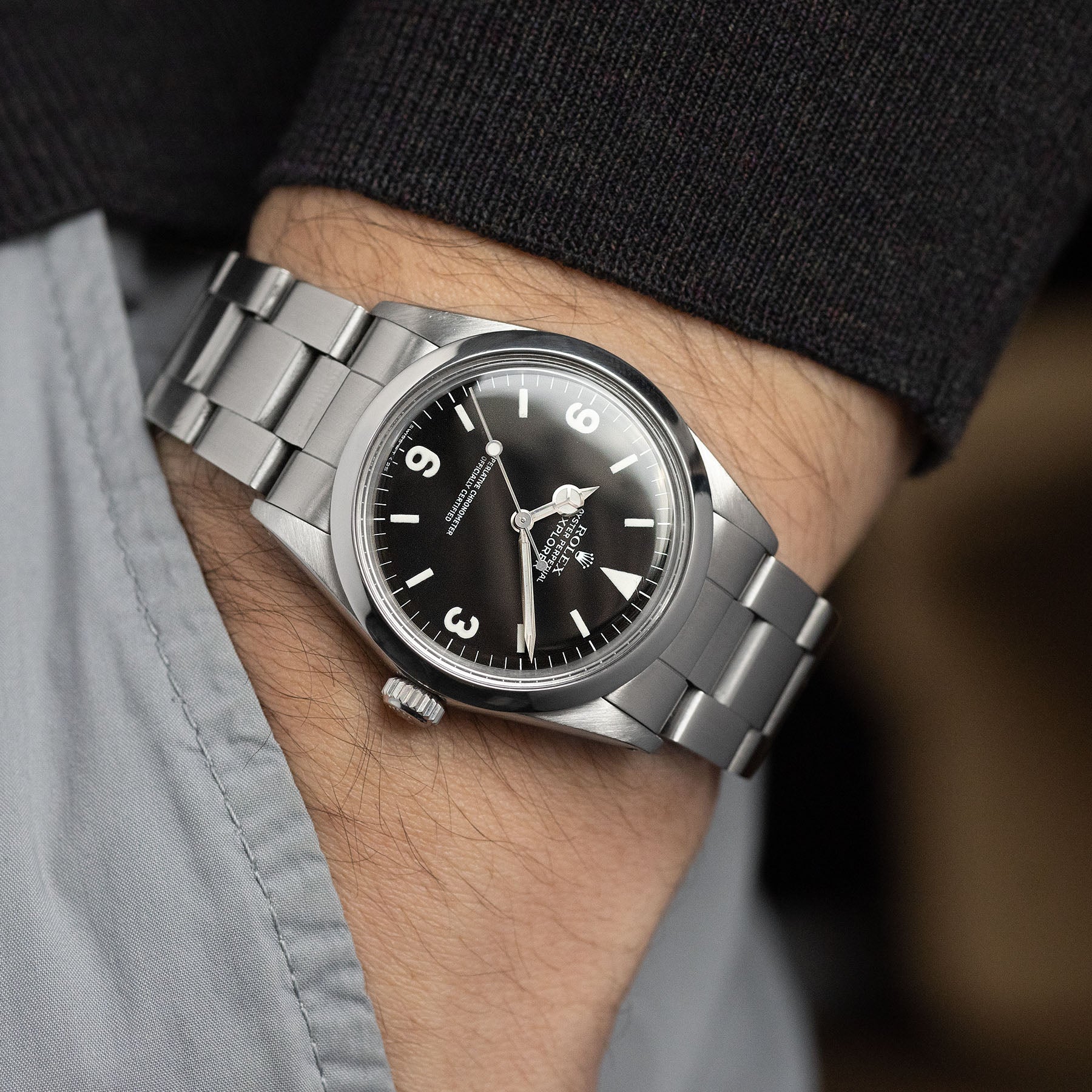 ROLEX EXPLORER 1016 MK3 Mattes Zifferblatt