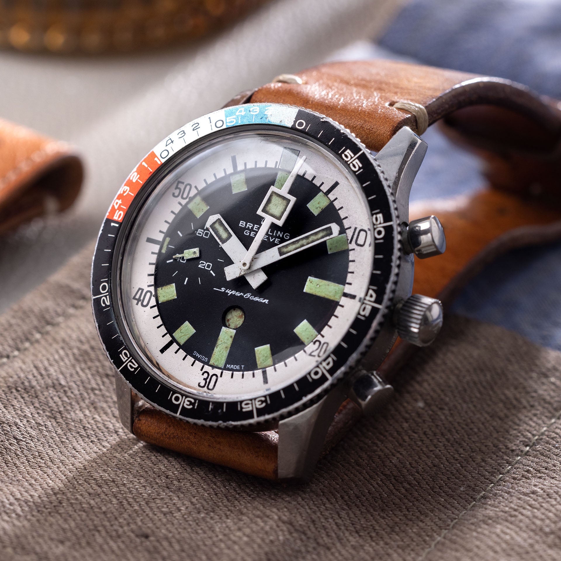 Breitling Super Ocean 2005 “Slow Chrono” Taucher Chronograph