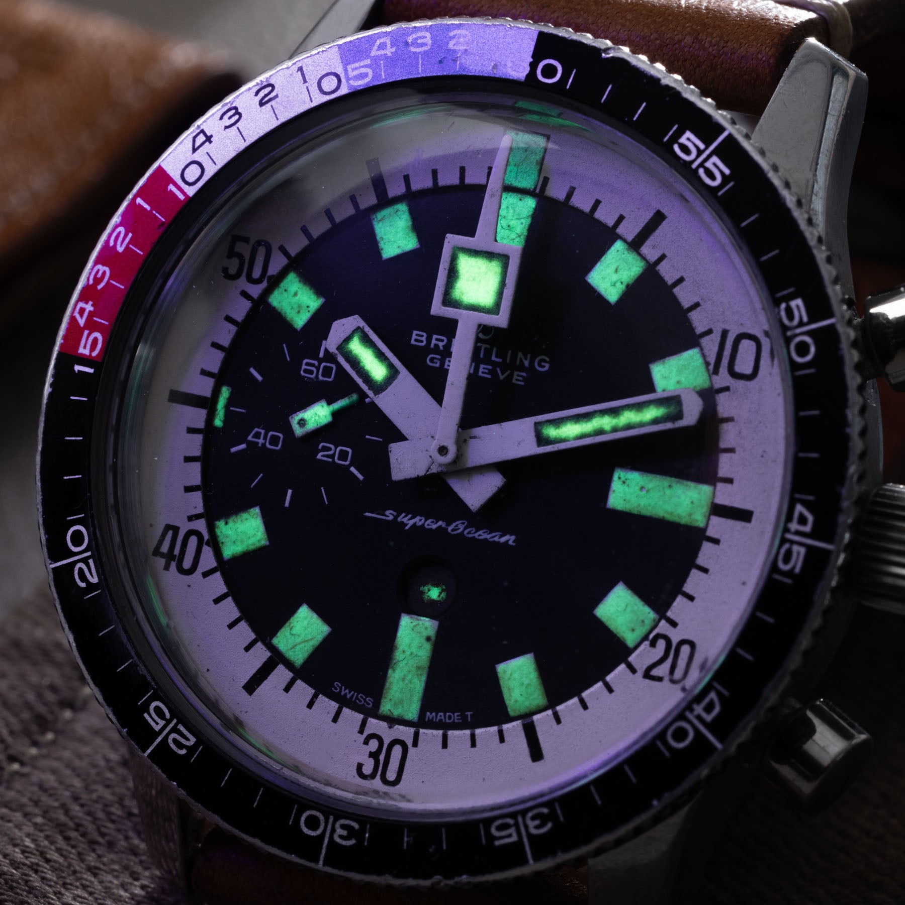 Breitling Super Ocean 2005 “Slow Chrono” Taucher Chronograph