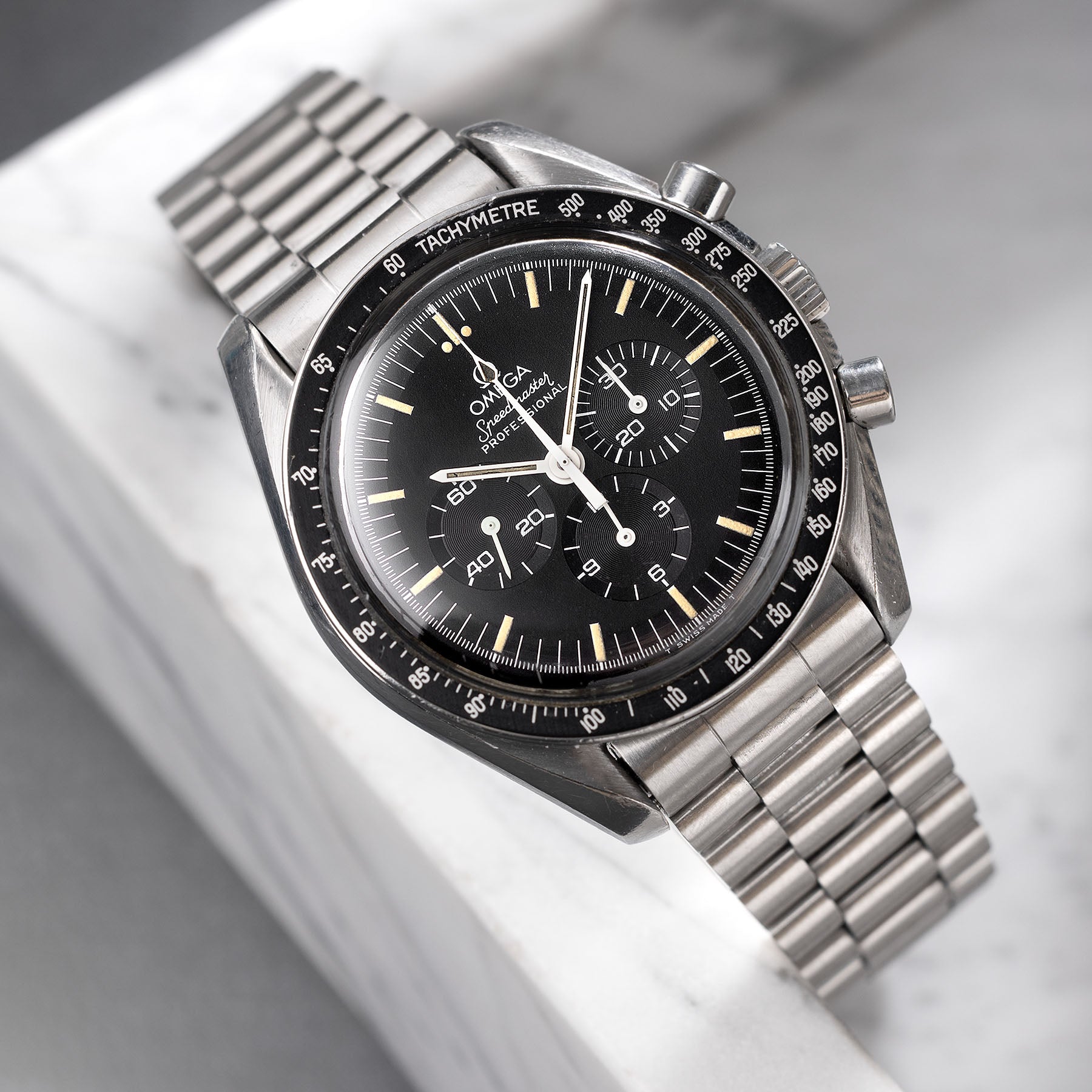 OMEGA SPEEDMASTER PROFESSIONAL 145-022 TRITIUM Zifferblatt