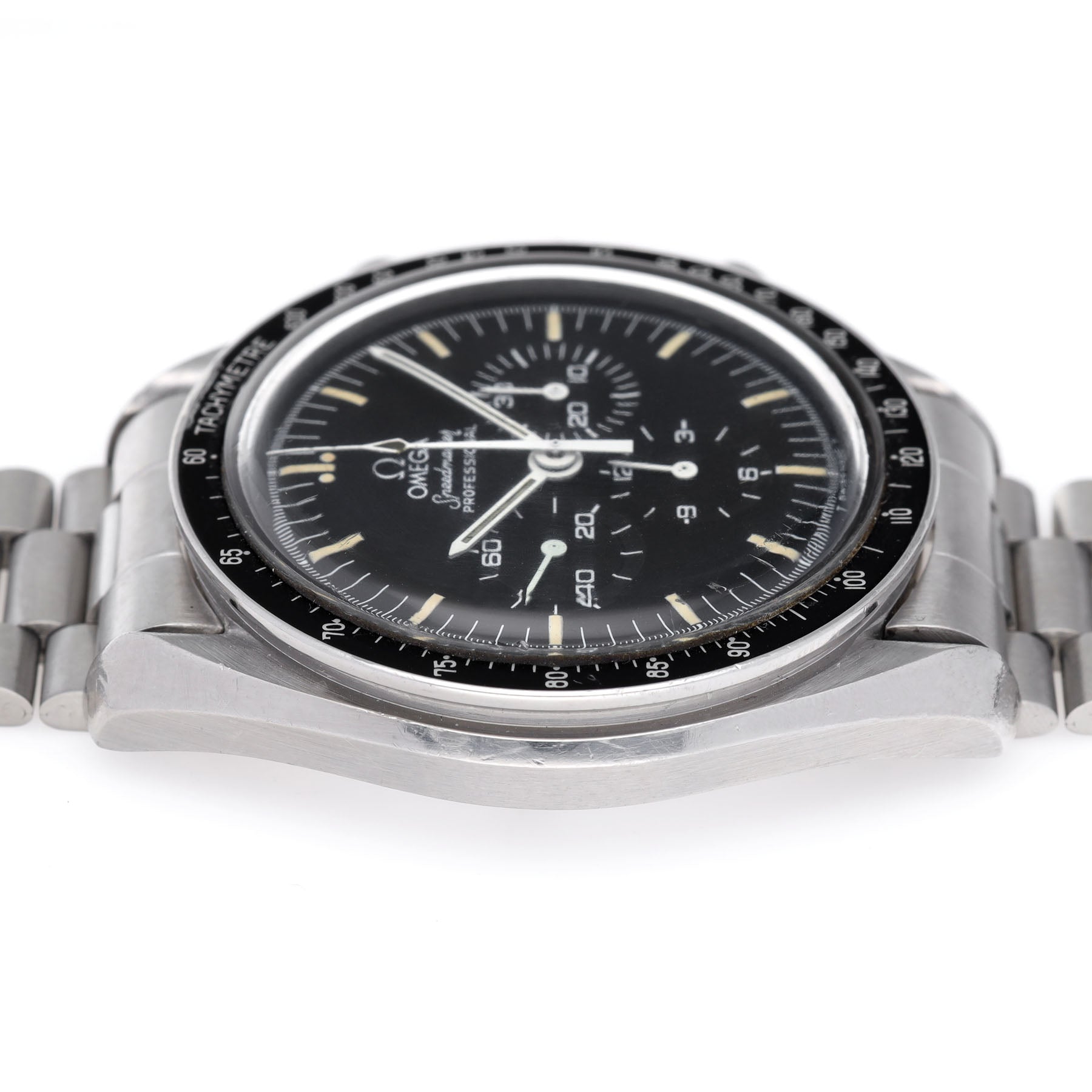 OMEGA SPEEDMASTER PROFESSIONAL 145-022 TRITIUM Zifferblatt