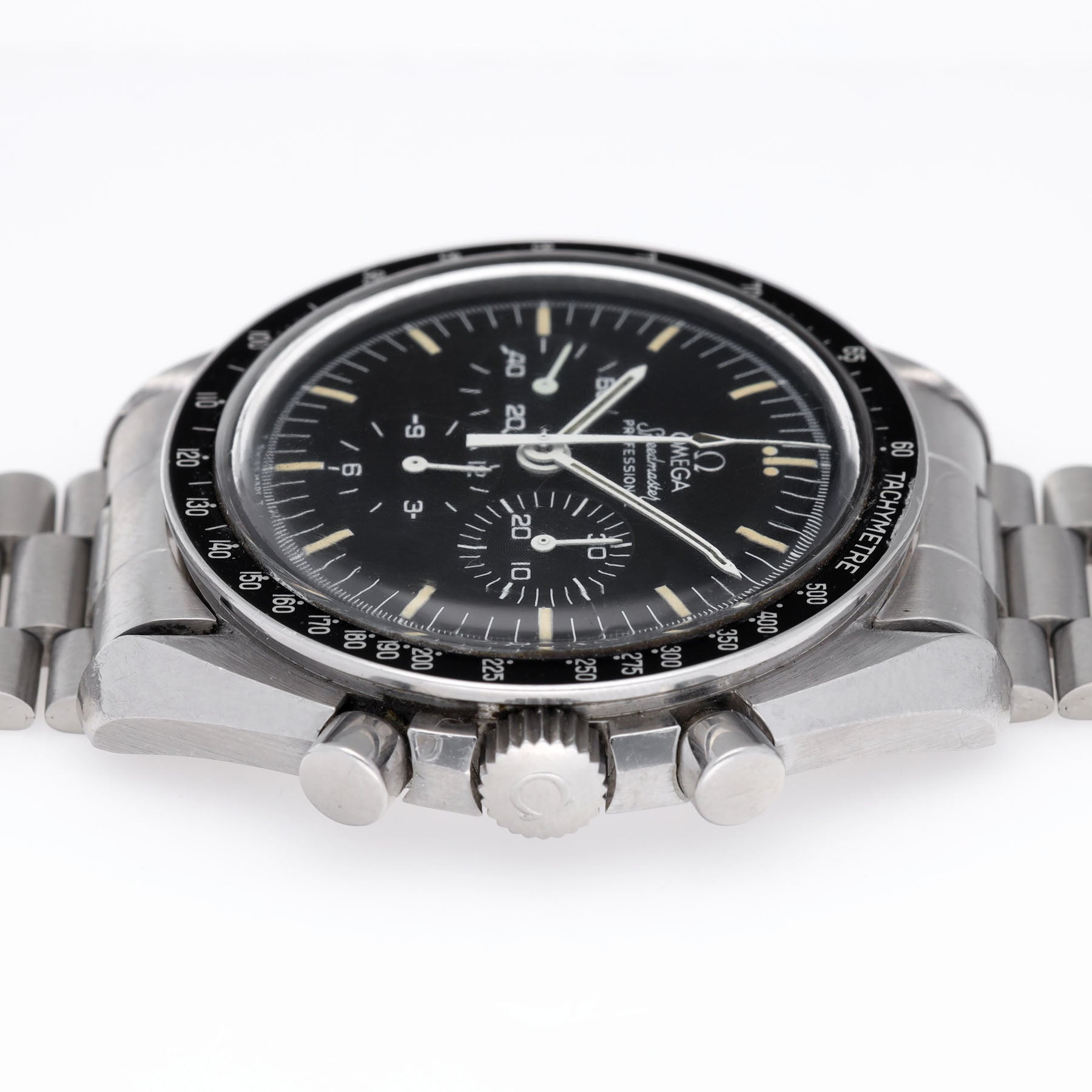 OMEGA SPEEDMASTER PROFESSIONAL 145-022 TRITIUM Zifferblatt