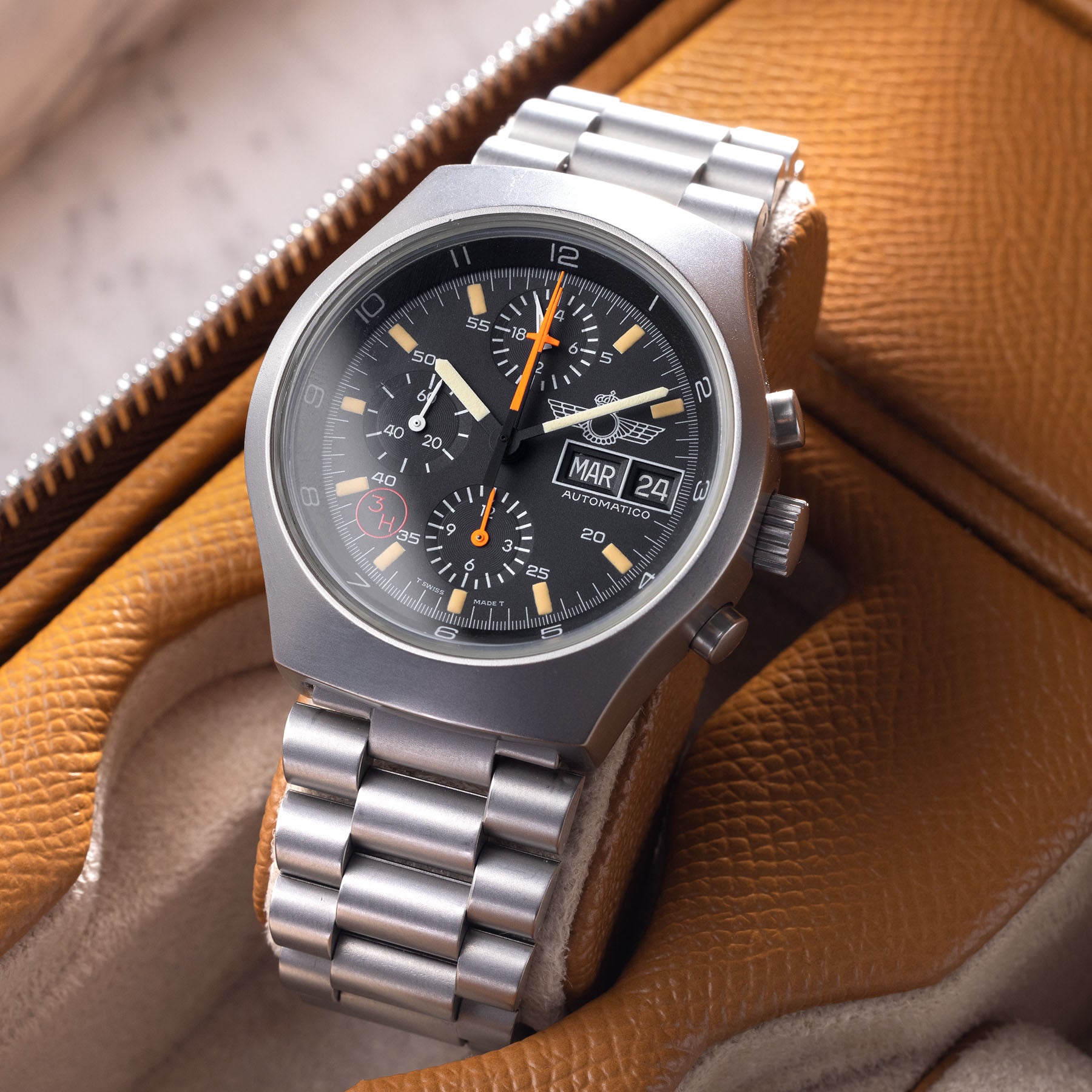 LEMANIA 5100 Militär CHRONOGRAPH