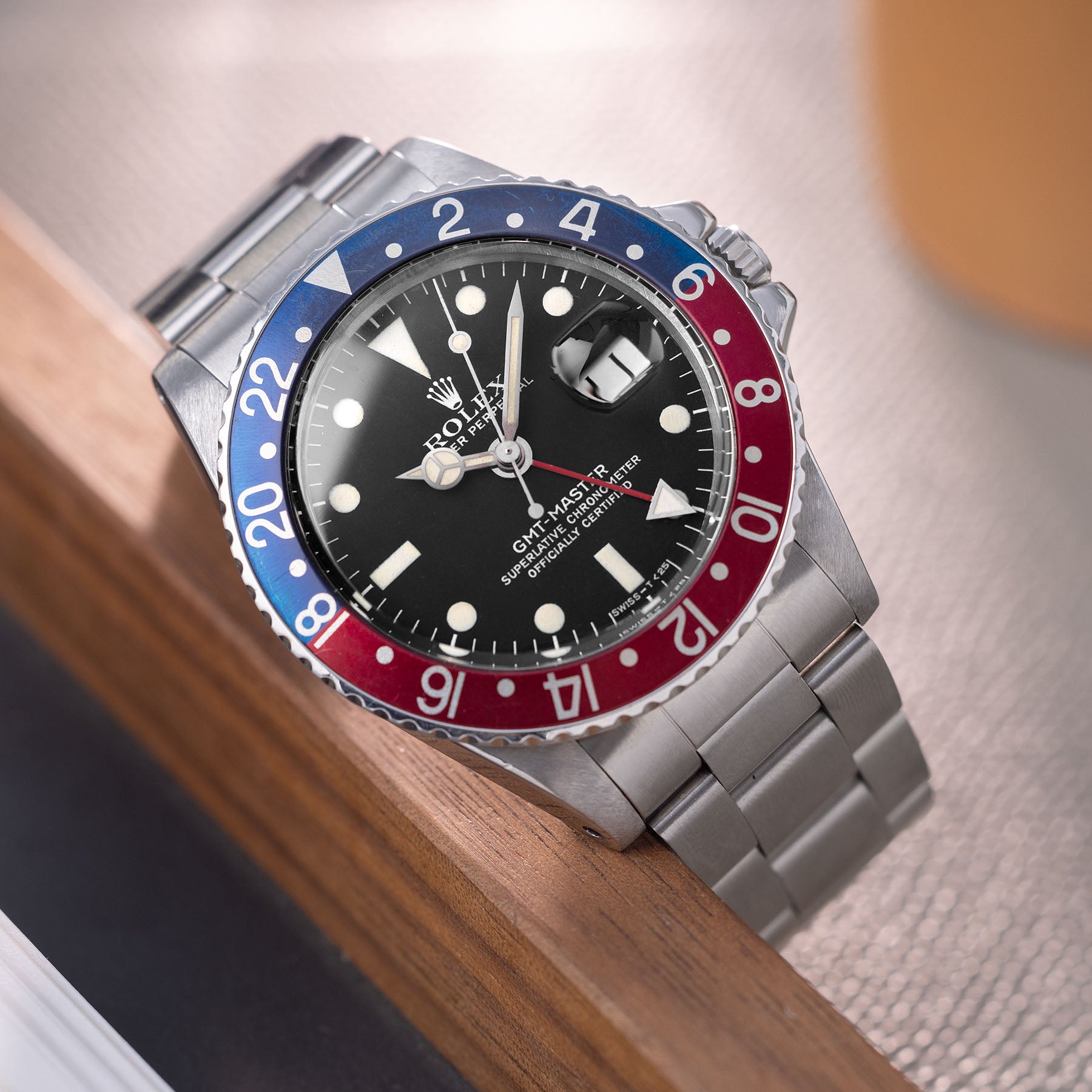 ROLEX GMT-MASTER 1675 MK4 Zifferblatt