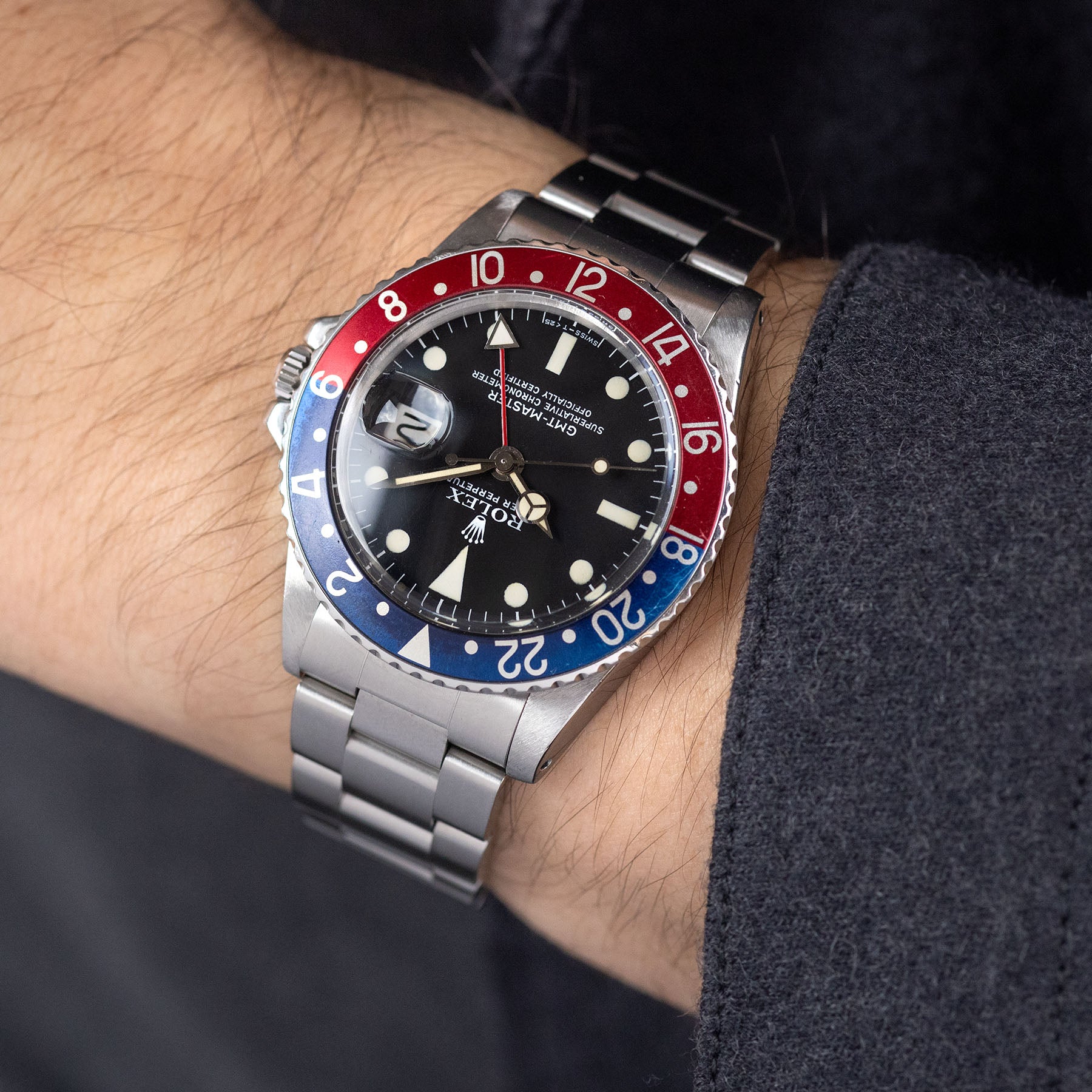 ROLEX GMT-MASTER 1675 MK4 Zifferblatt