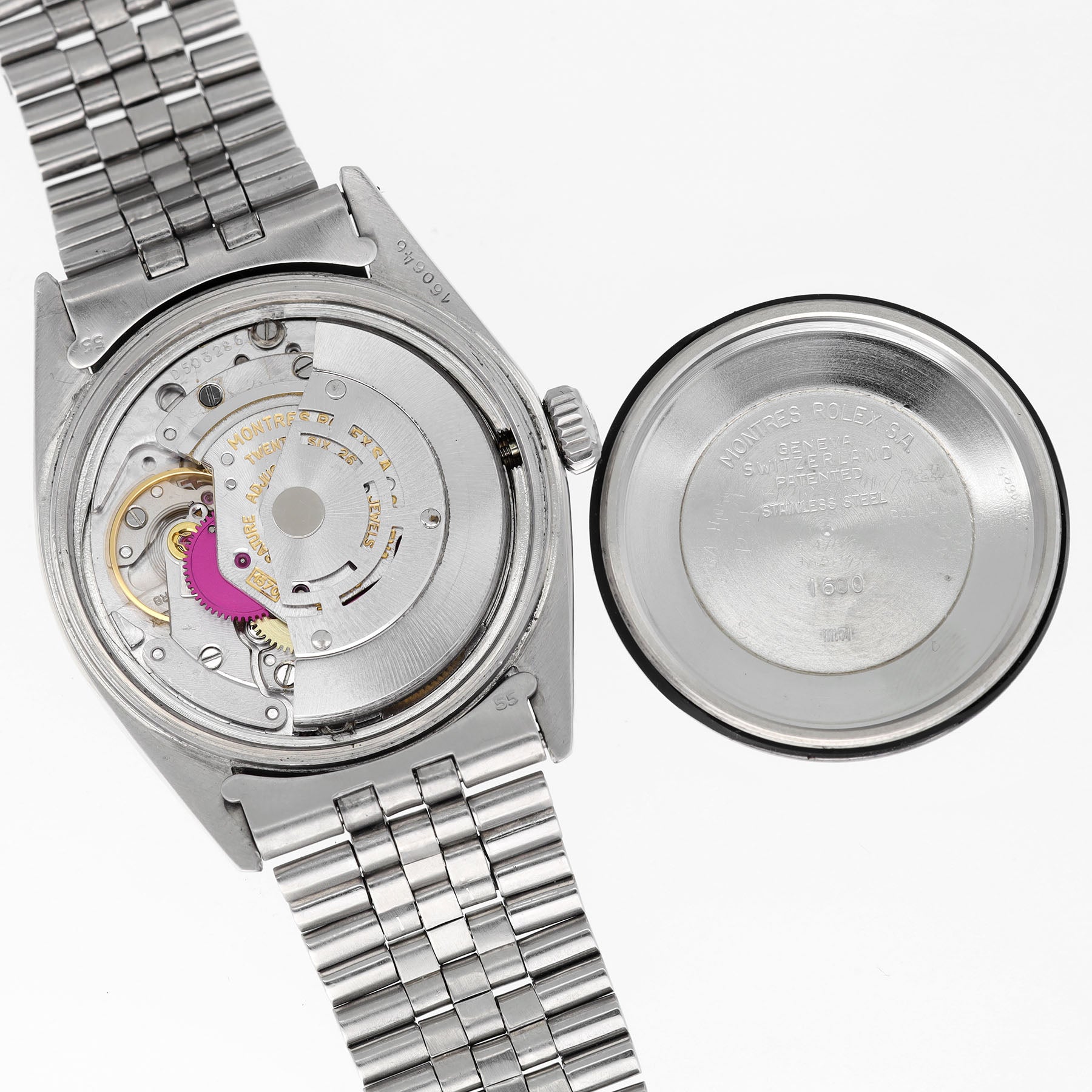 ROLEX DATEJUST 1600 TAUPE SIGMA Zifferblatt
