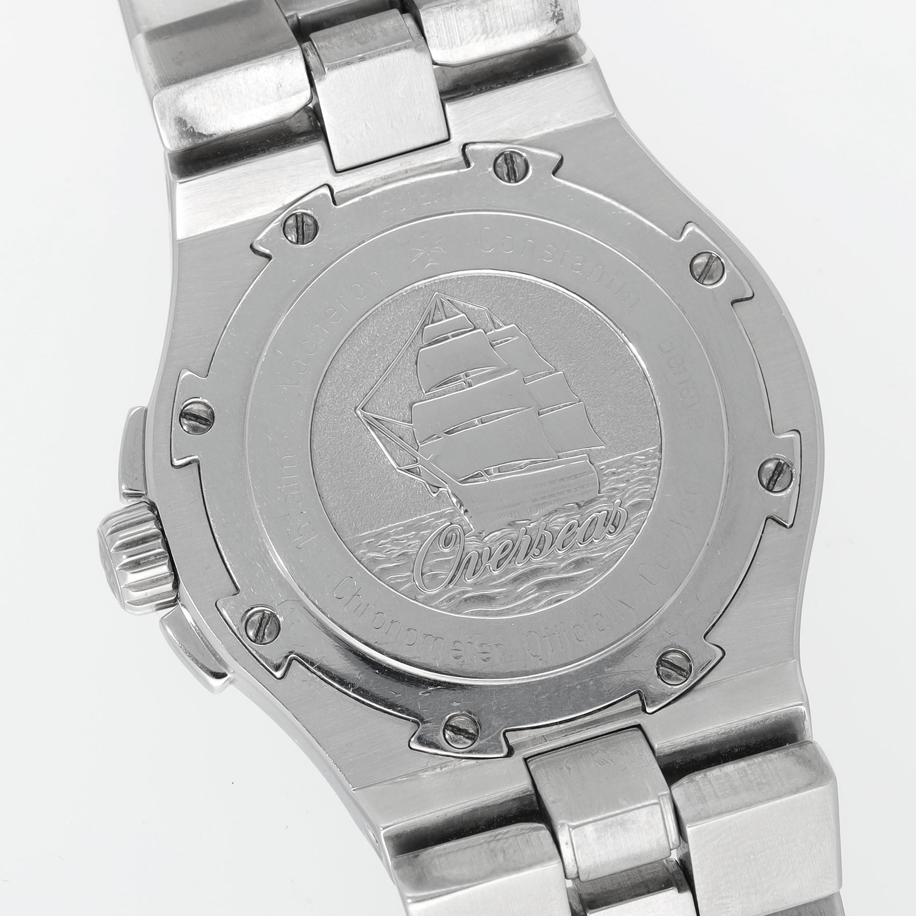Vacheron Constantin Overseas 42042 Seltenes Military Blaues Zifferblatt