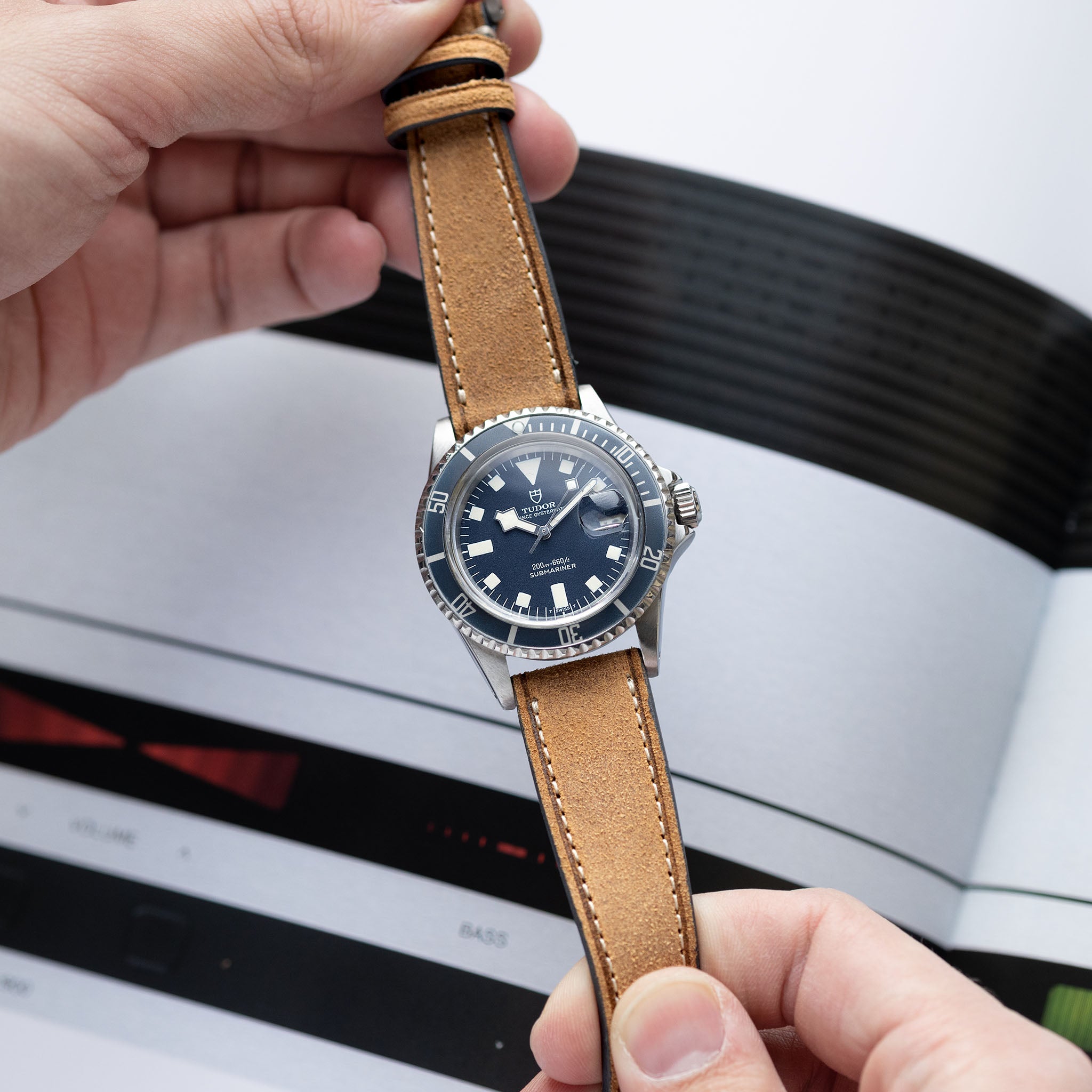 Tudor Submariner Date Snowflake Blaues Zifferblatt Referenz 9411