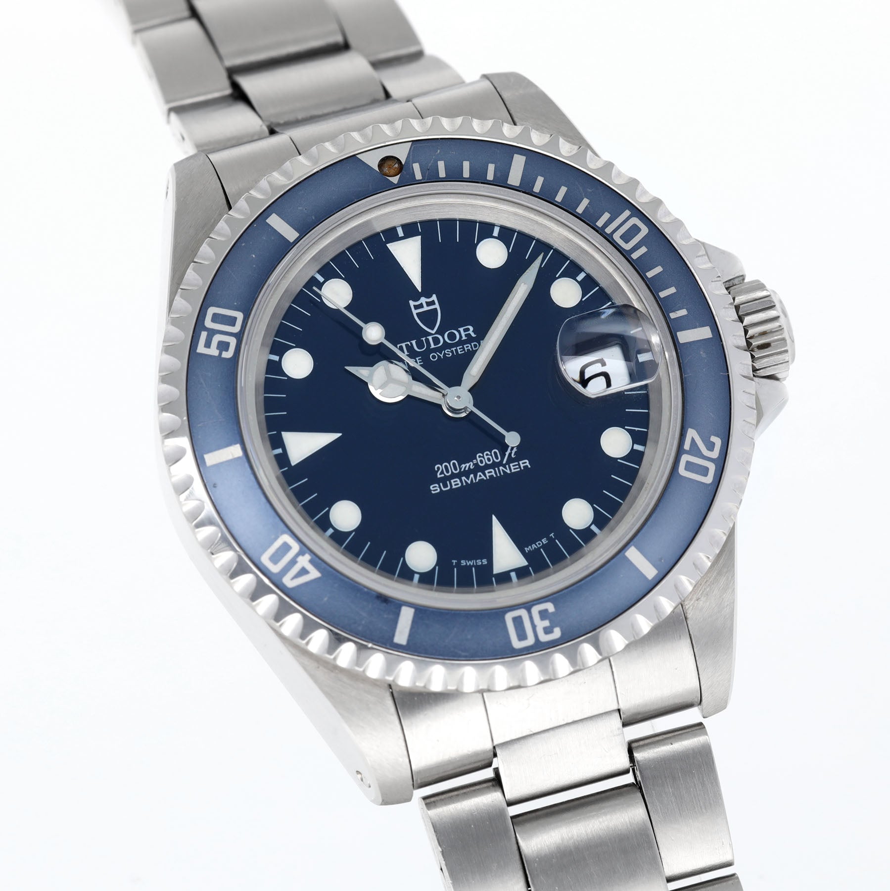 Tudor Submariner Date 79190 Blaues Zifferblatt