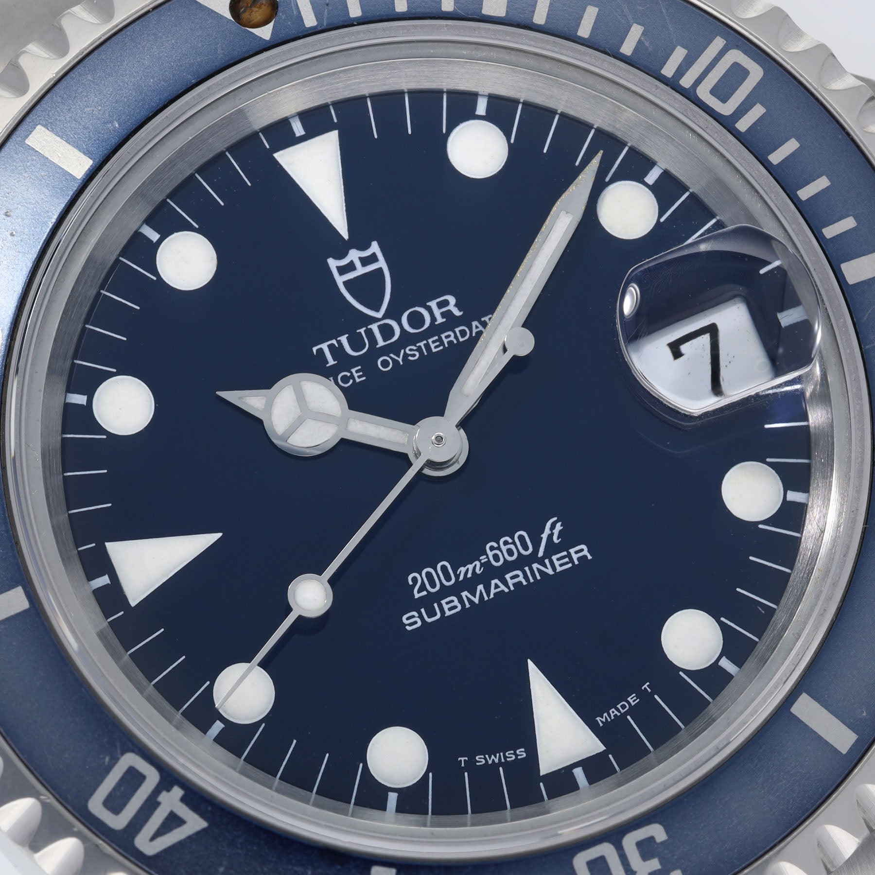 Tudor Submariner Date 79190 Blaues Zifferblatt