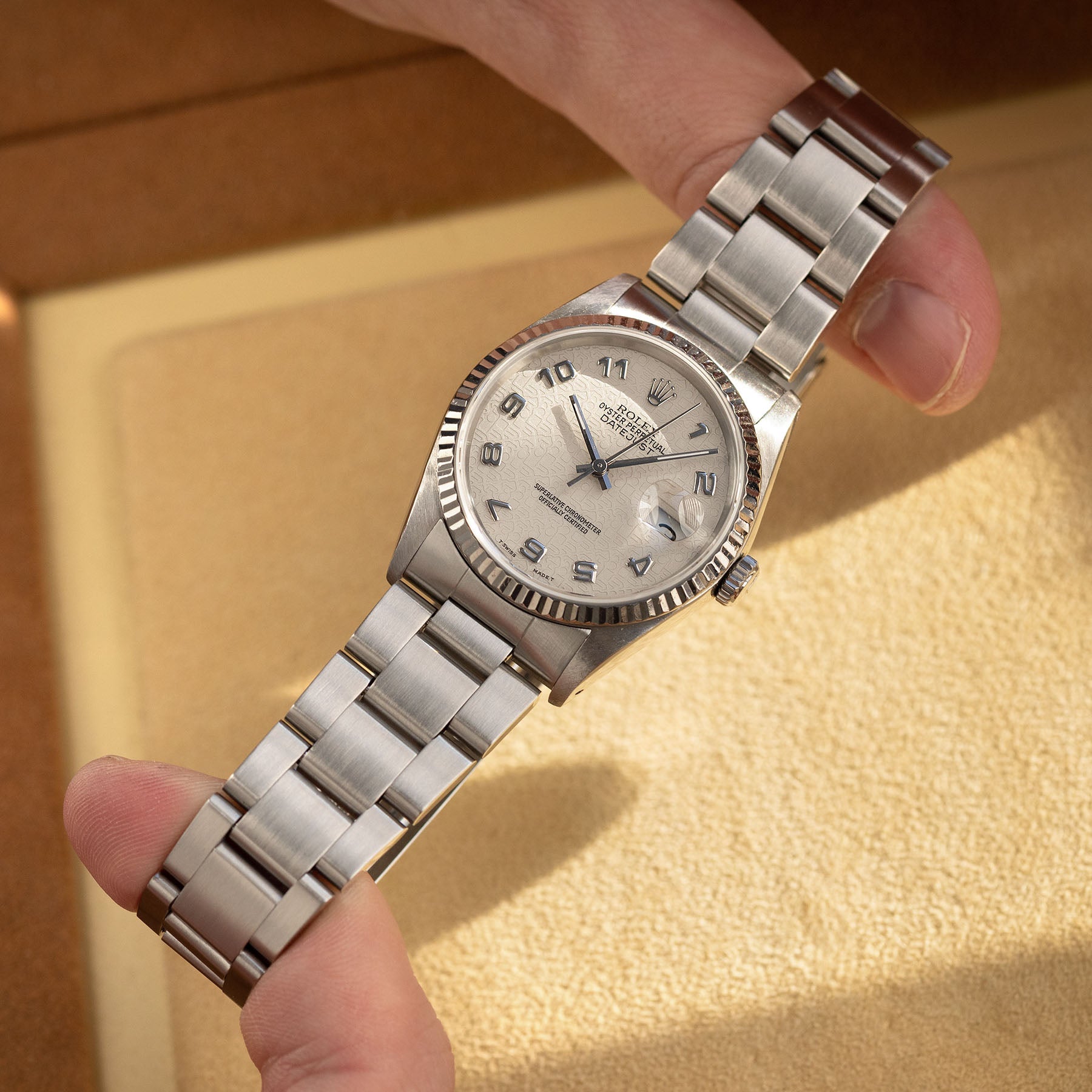 Rolex Datejust 16234 Jubilee Zifferblatt