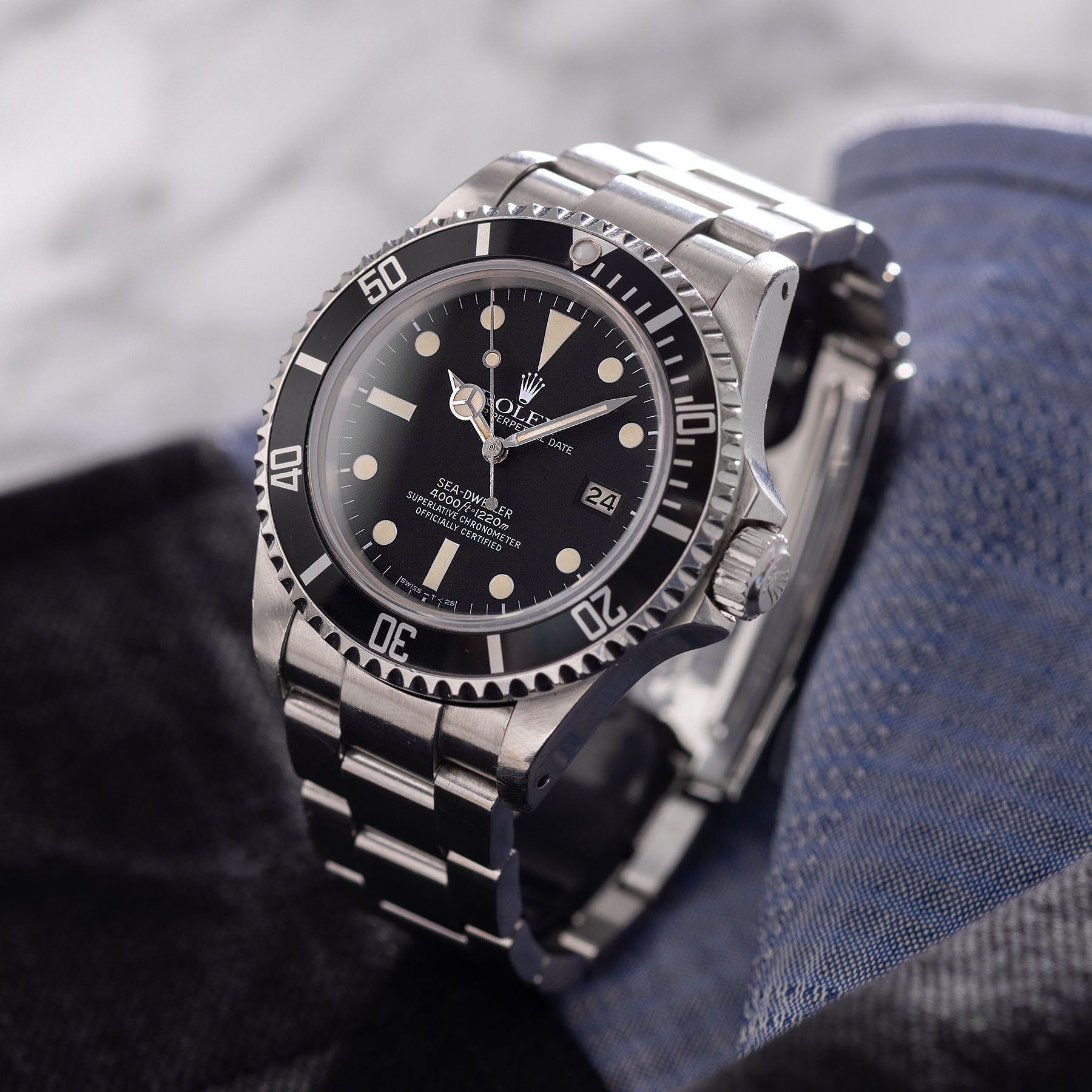 Rolex Sea-Dweller Referenz 16660 Mattes MK1 Zifferblatt