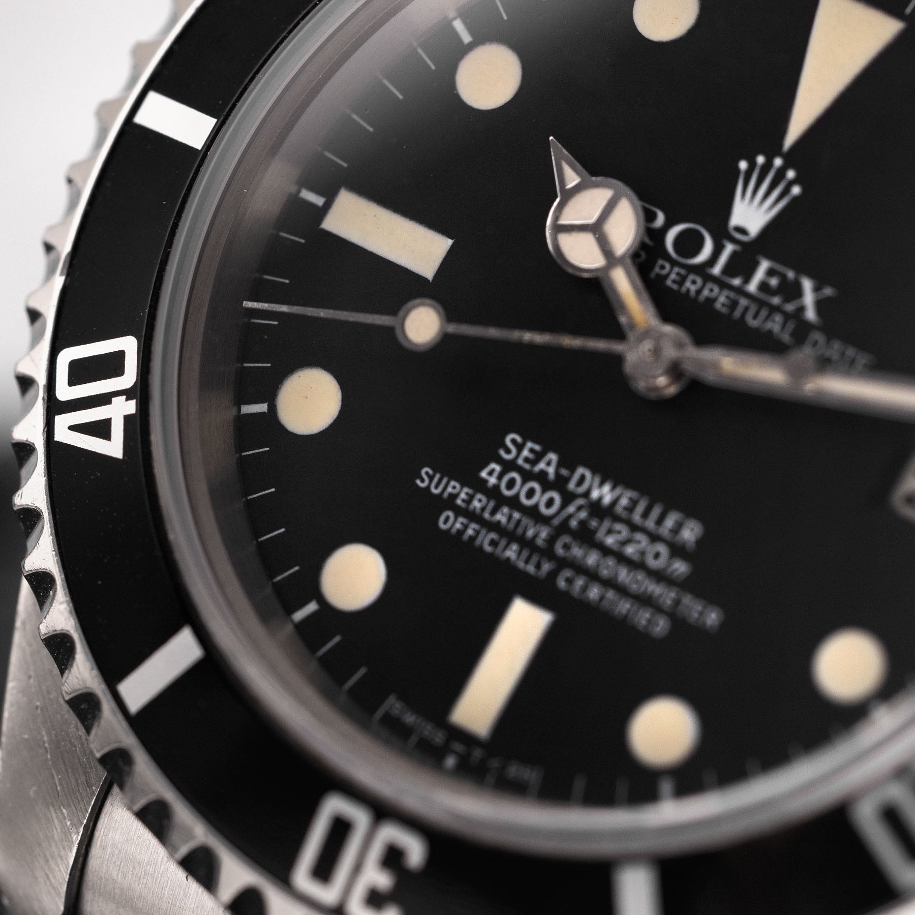 Rolex Sea-Dweller Referenz 16660 Mattes MK1 Zifferblatt