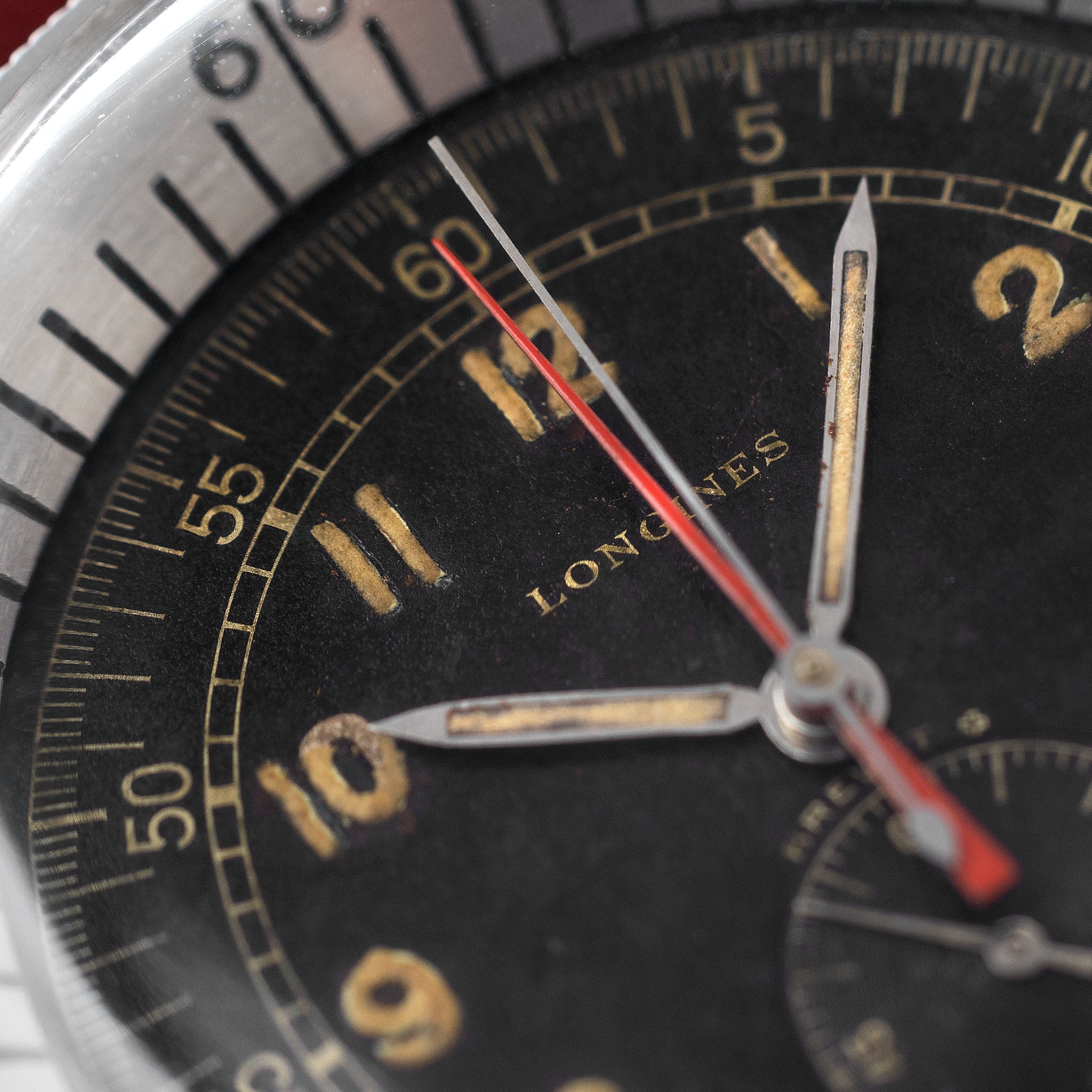 Longines Chronostop Referenz 5824 Mit Auszug Aus Dem Archiv