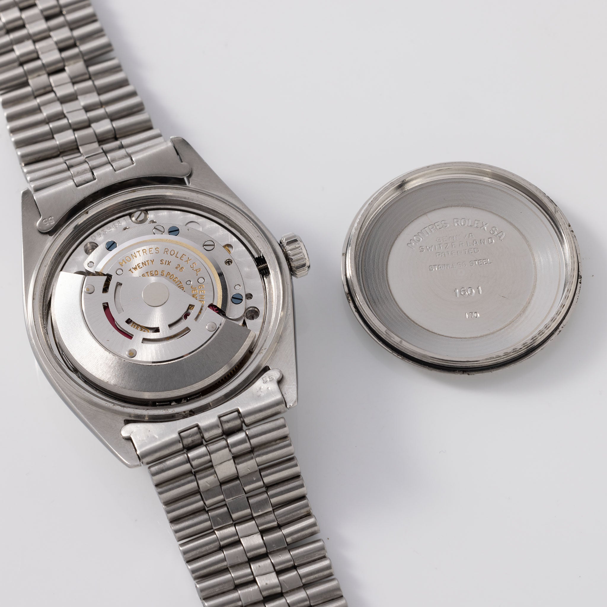 Rolex Datejust Referenz 1601 No-Lume Zifferblatt