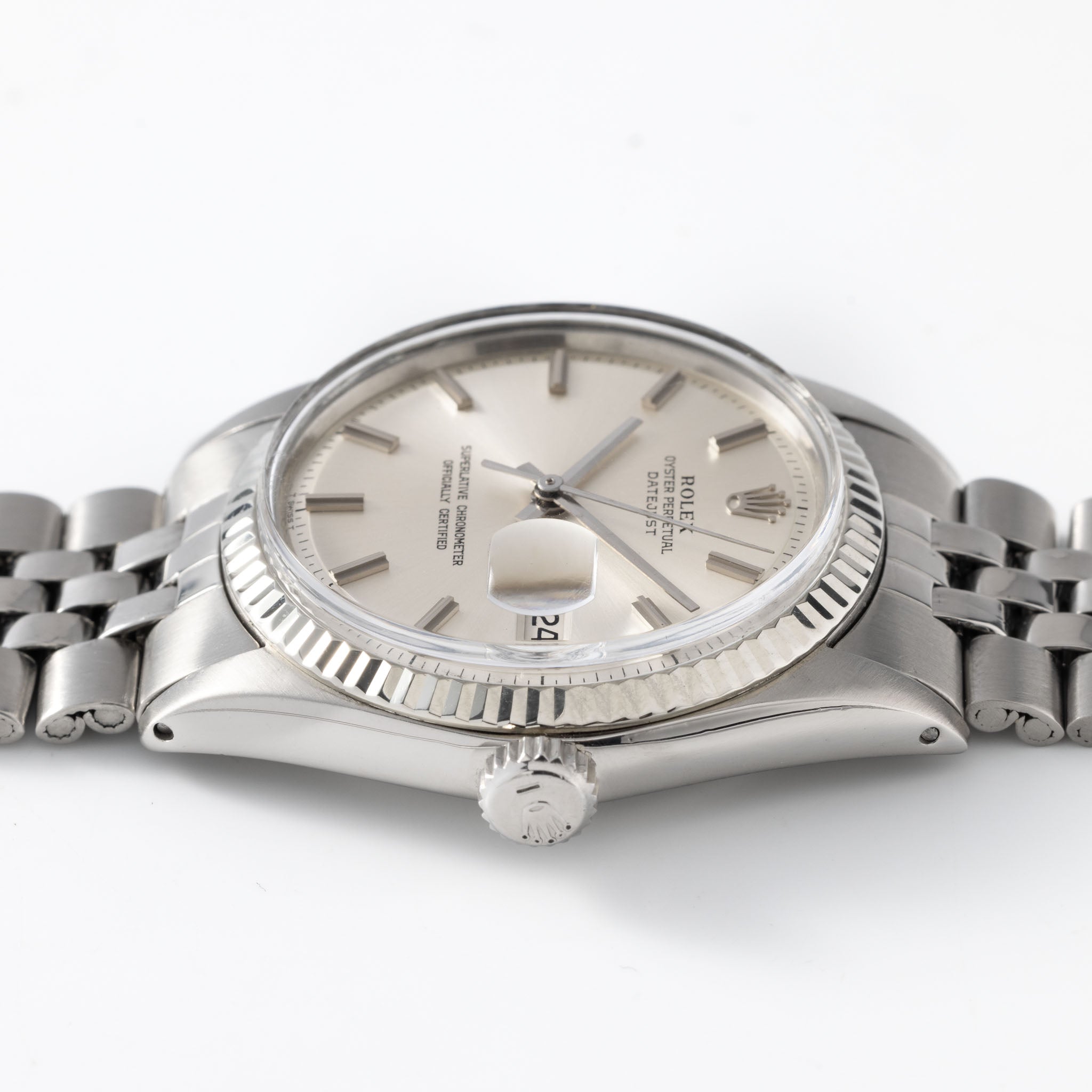 Rolex Datejust Referenz 1601 No-Lume Zifferblatt