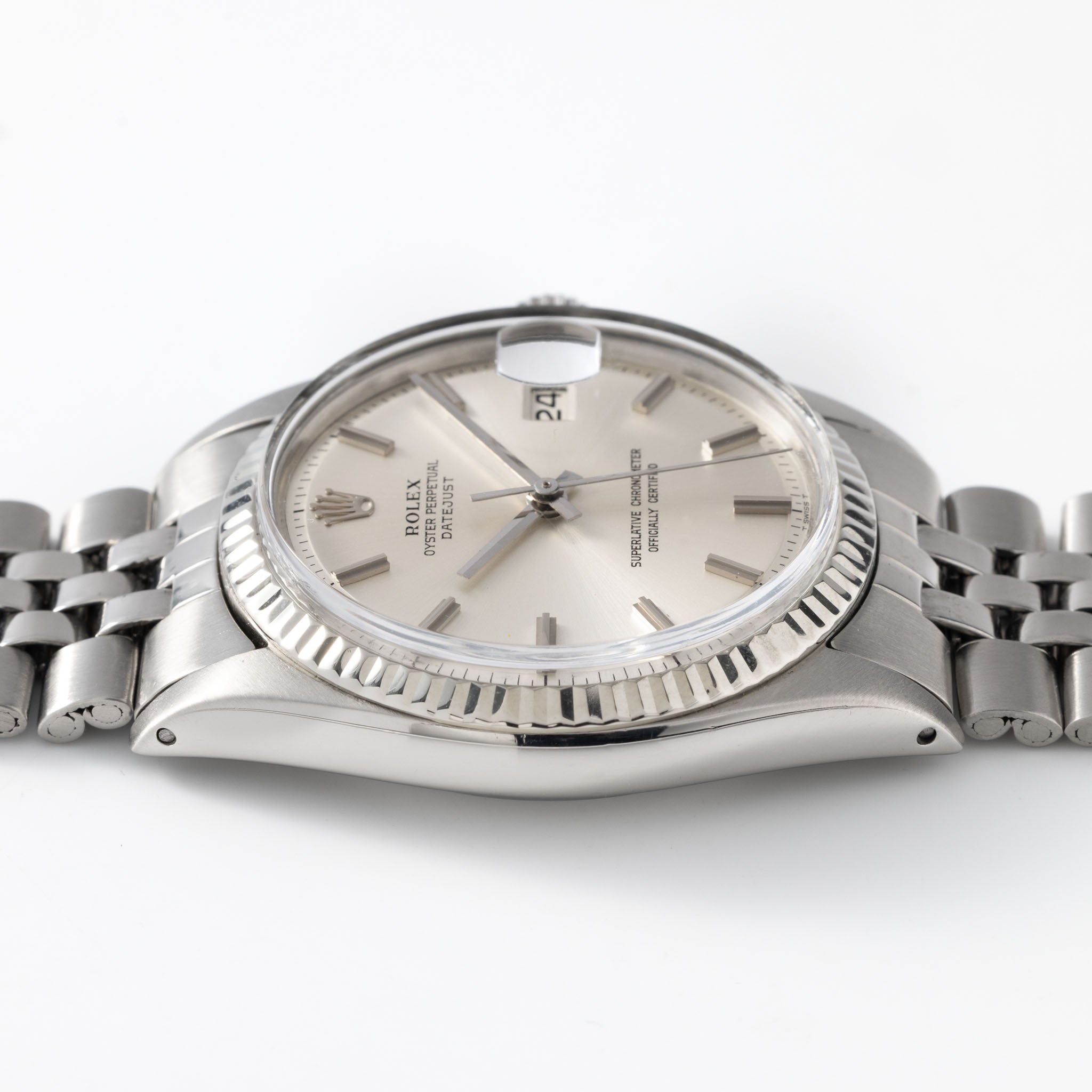 Rolex Datejust Referenz 1601 No-Lume Zifferblatt