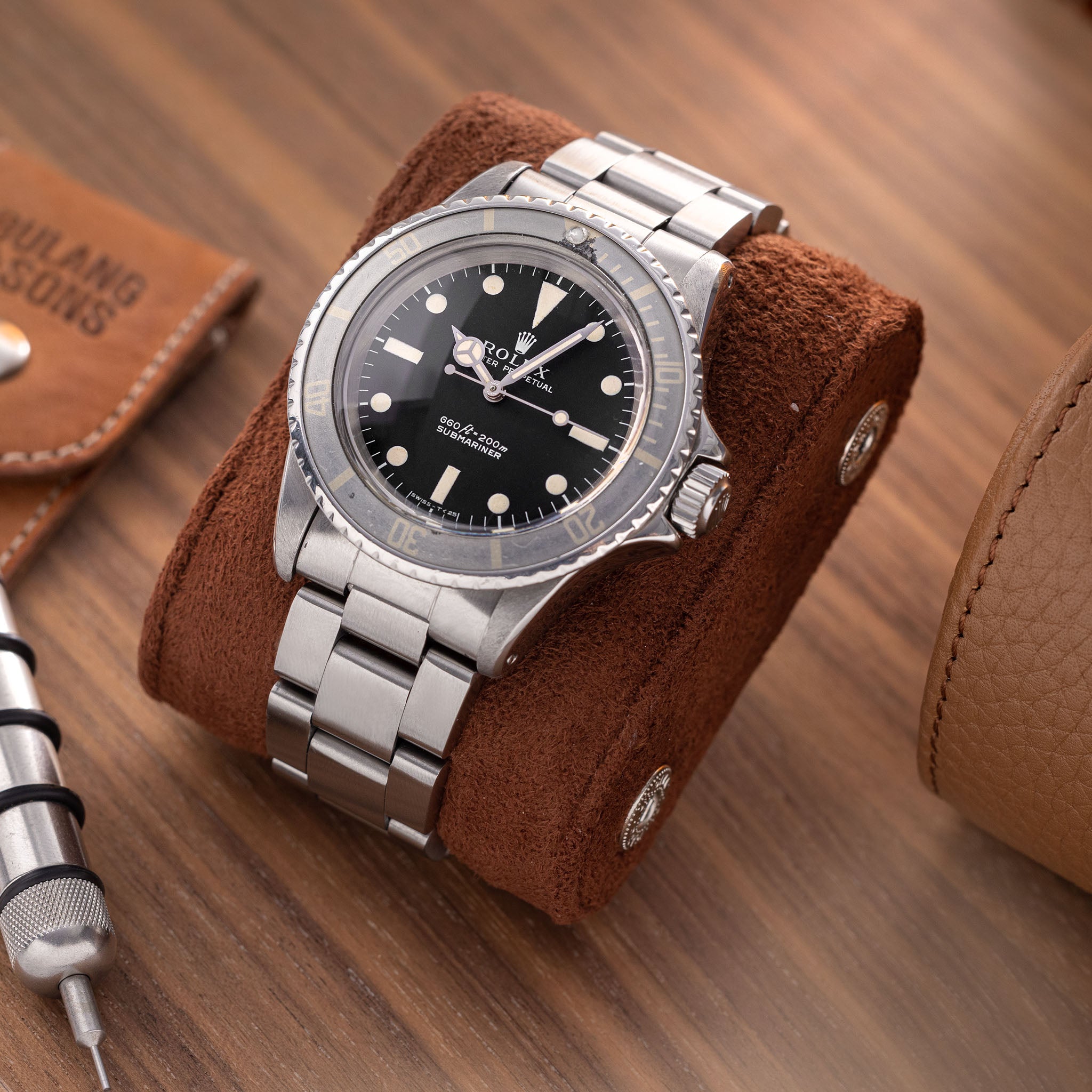 Rolex Submariner 5513 Non-Serif Zifferblatt mit Ghost Lünette