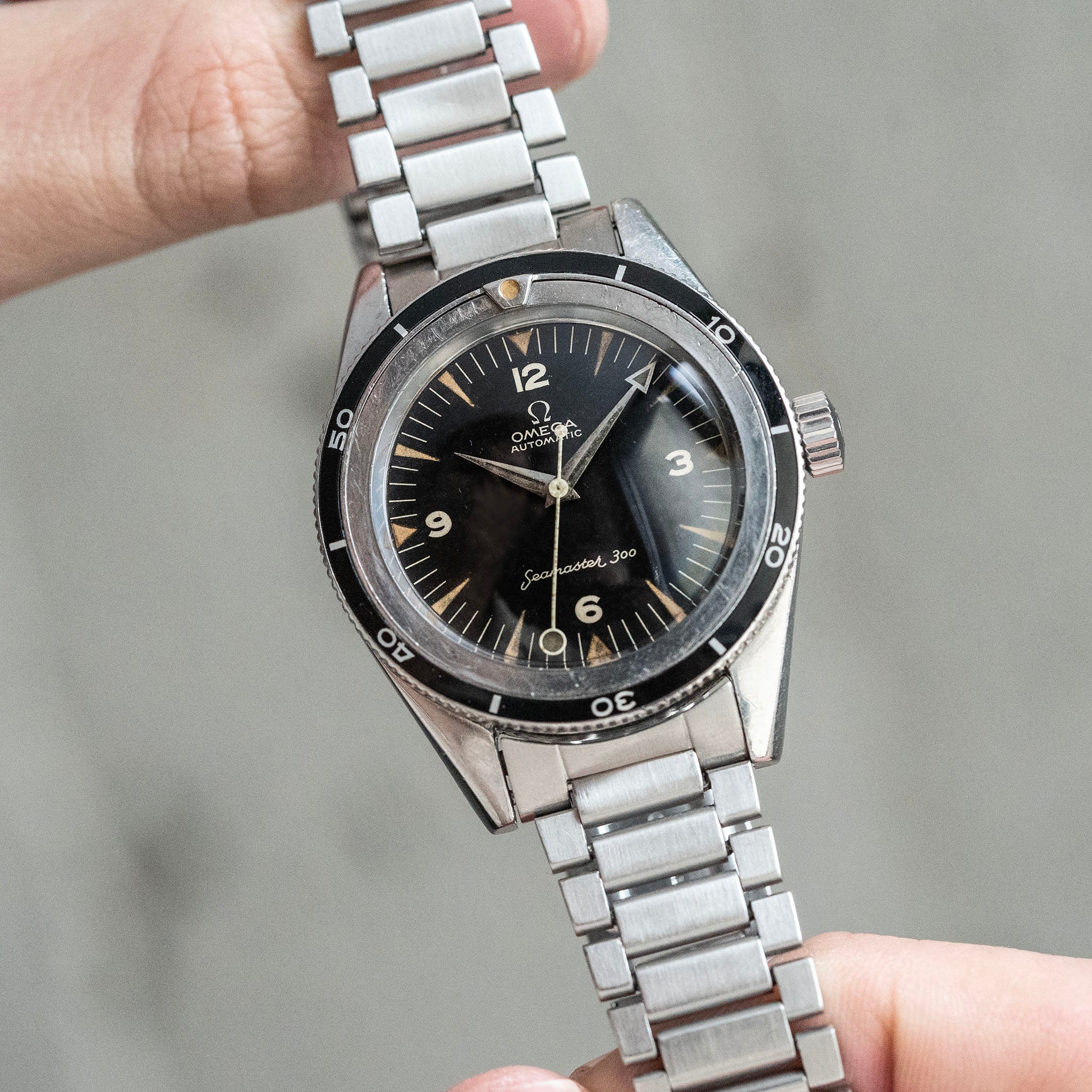 Omega Seamaster 300 ref. 2913/7 Big Lollipop mit Extract