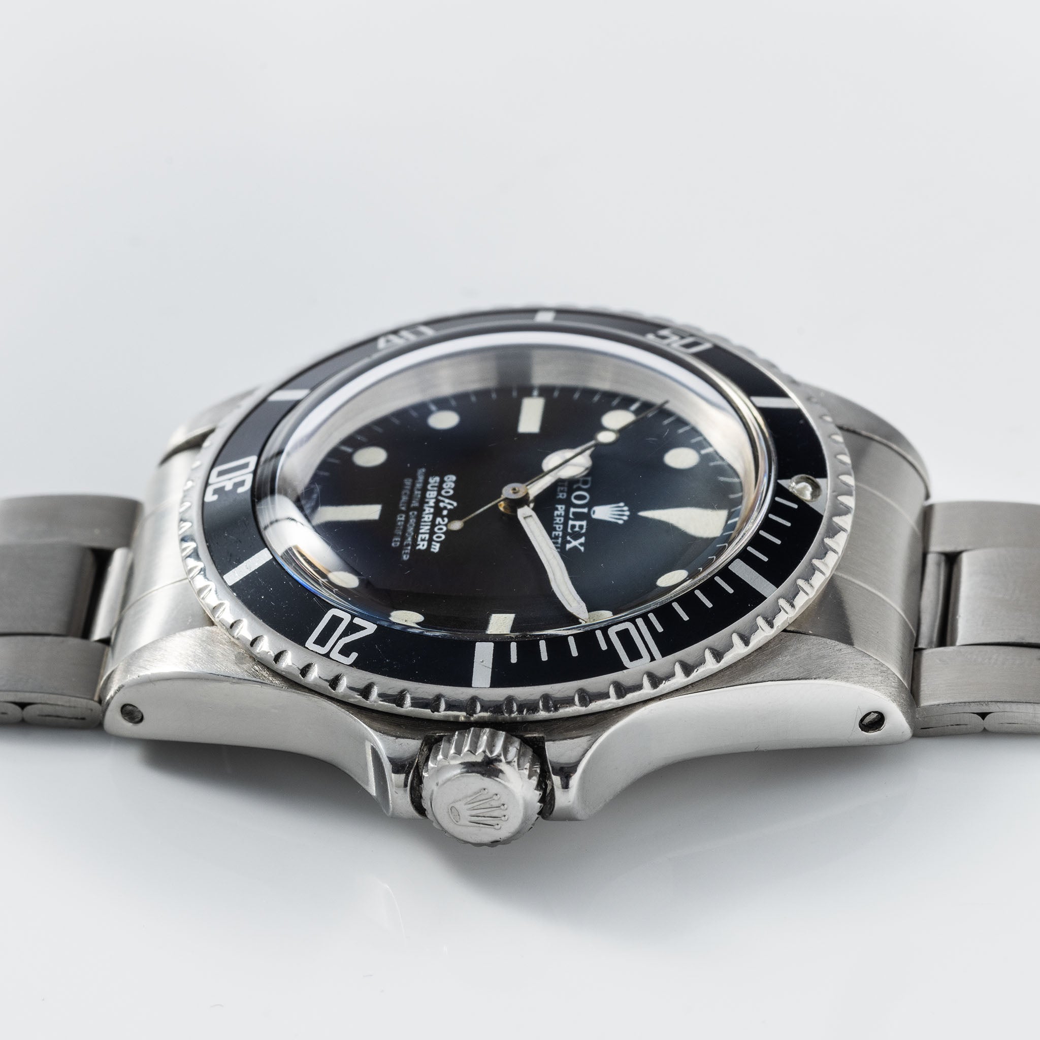 Rolex Submariner Referenz 5512 Mattes Non-Serif Zifferblatt