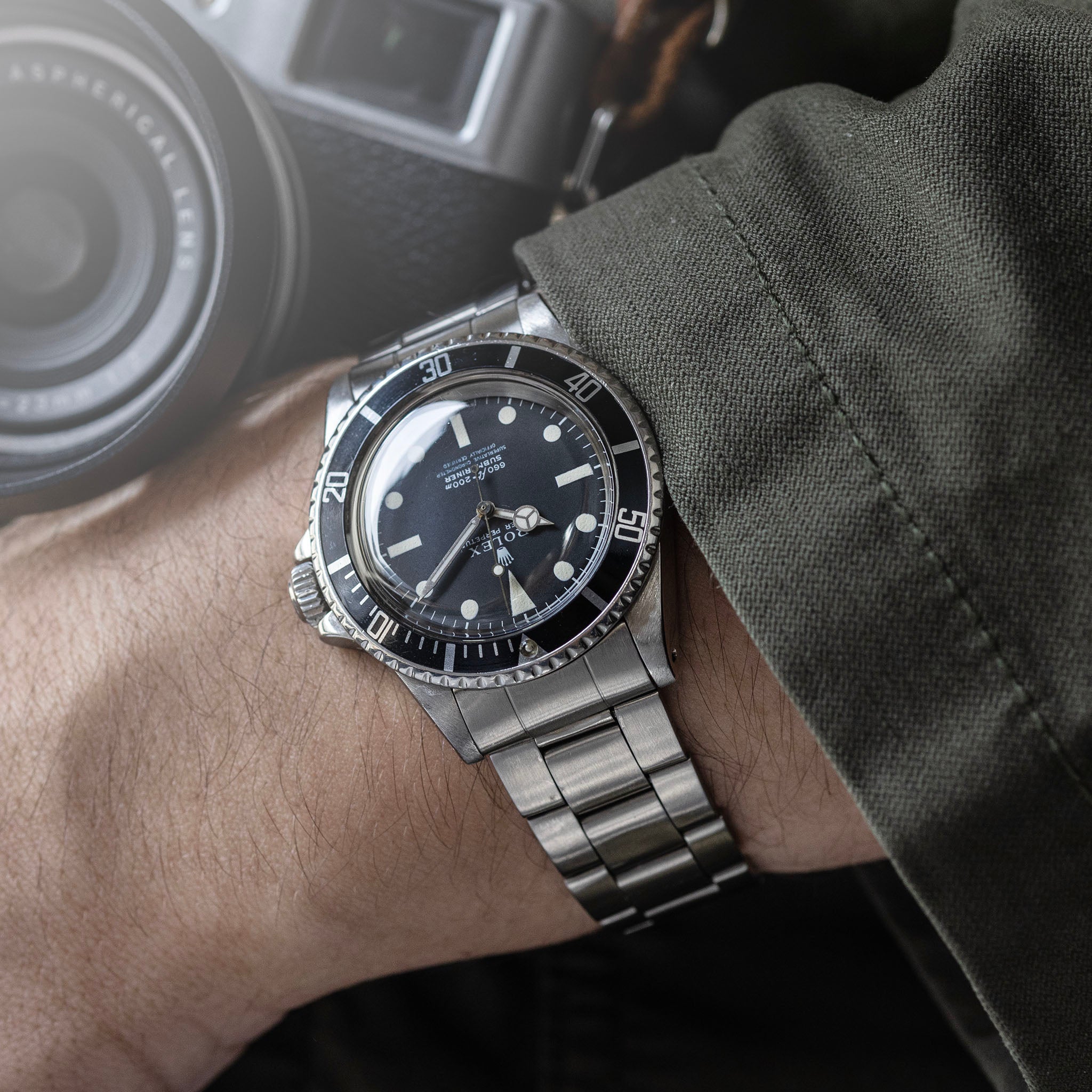 Rolex Submariner Referenz 5512 Mattes Non-Serif Zifferblatt