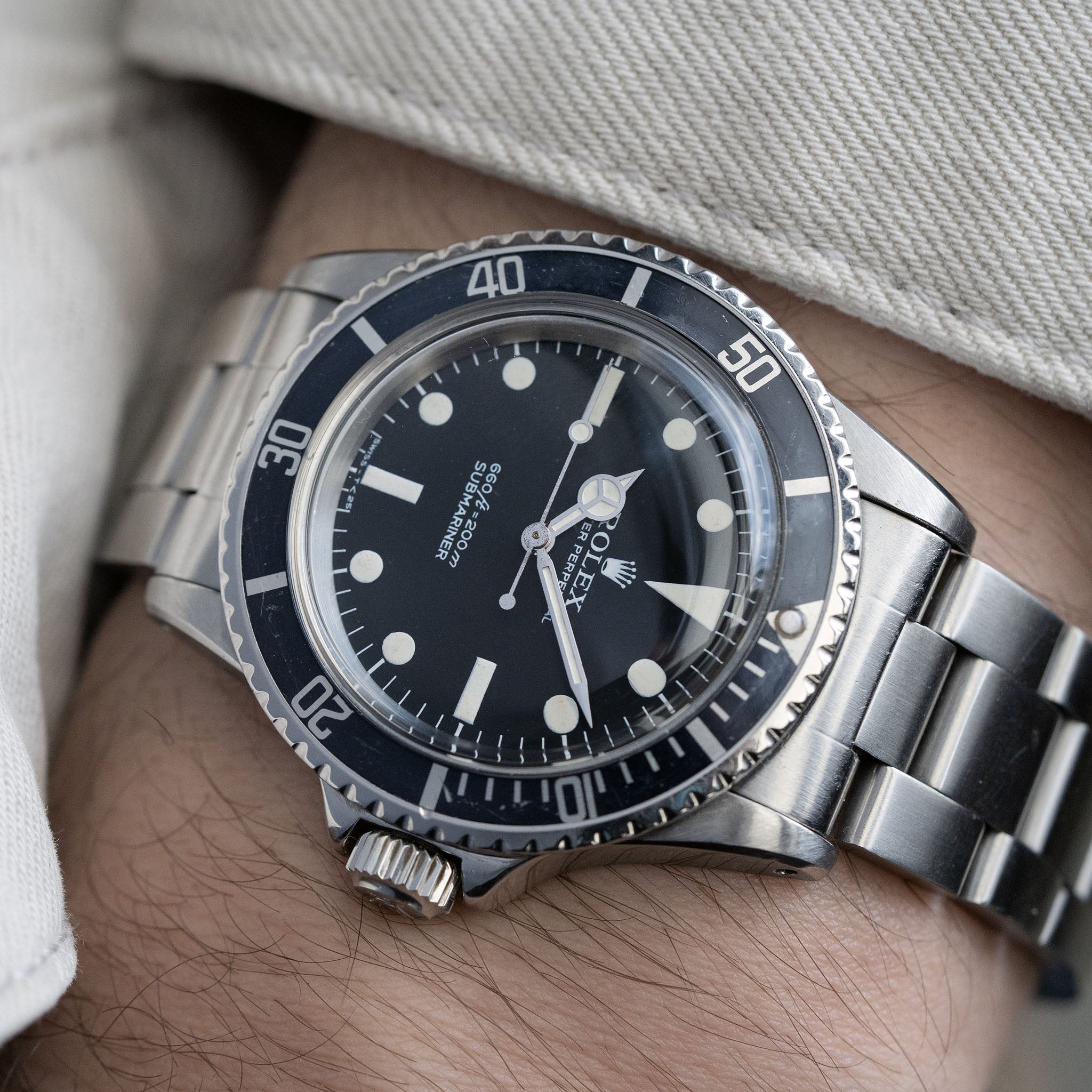 Rolex Submariner Referenz 5513 Seltenes Pre-Comex Zifferblatt