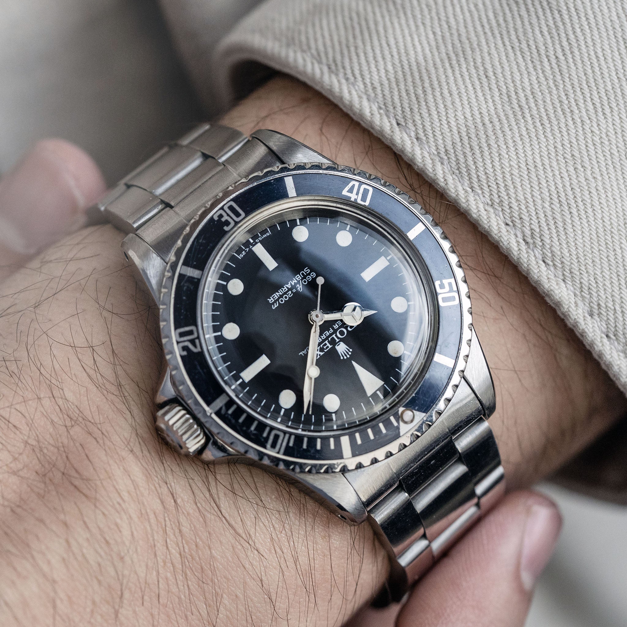 Rolex Submariner Referenz 5513 Seltenes Pre-Comex Zifferblatt