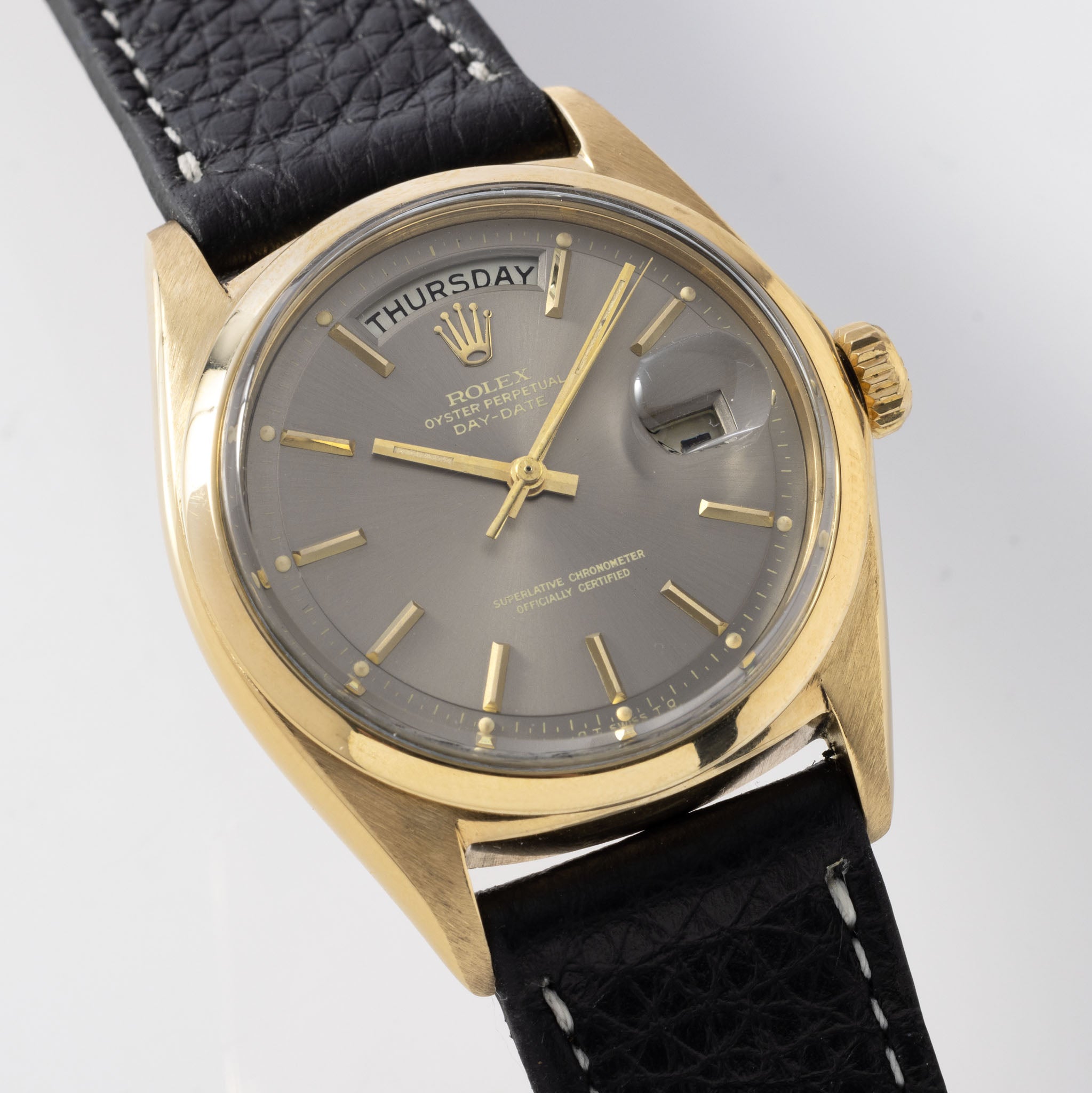 Rolex Day-Date Referenz 1802 Graues Sigma Zifferblatt