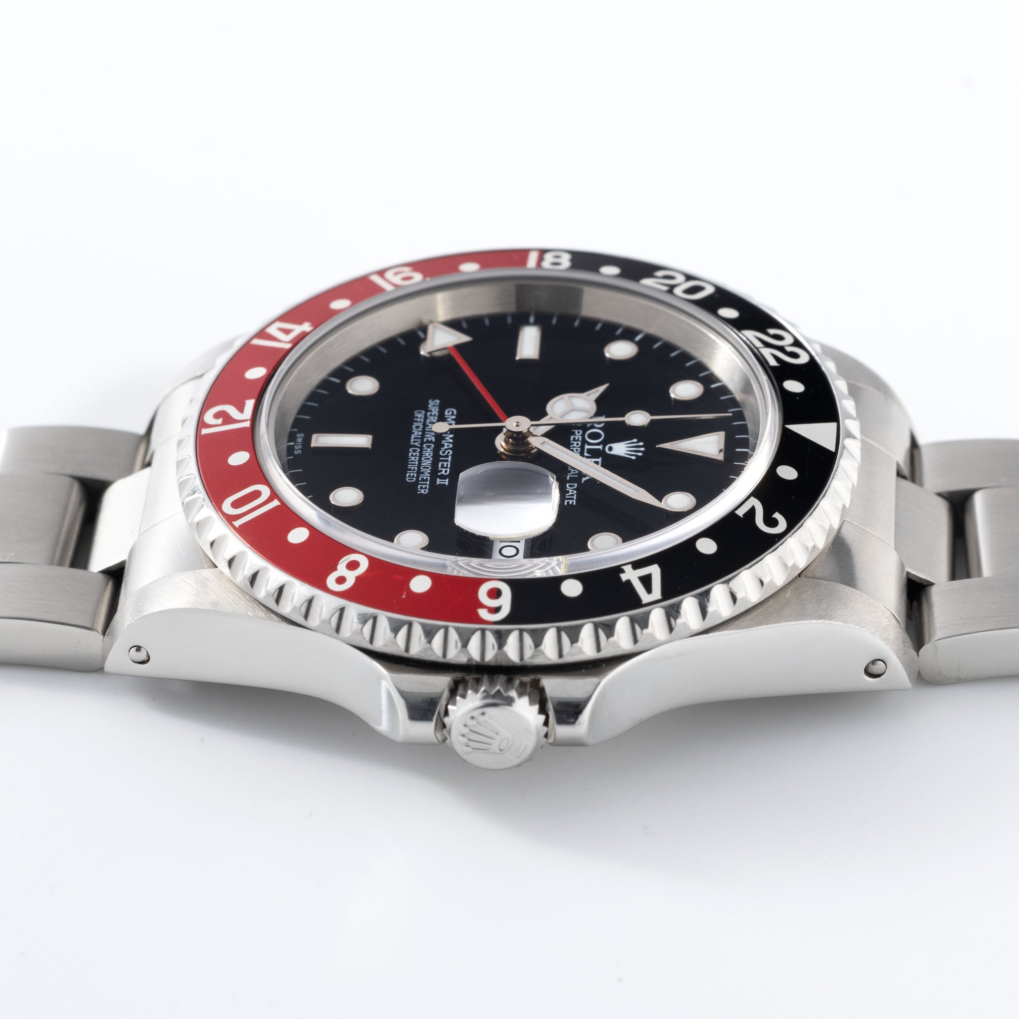 Rolex GMT Master 16710 Swiss Only Zifferblatt Mit Coke Lünette