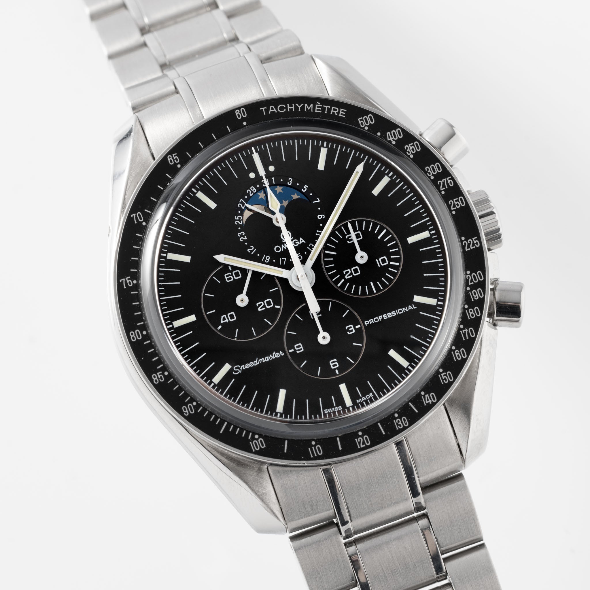 Omega Speedmaster Professional Moonphase 3576.50.00 Mit Papieren