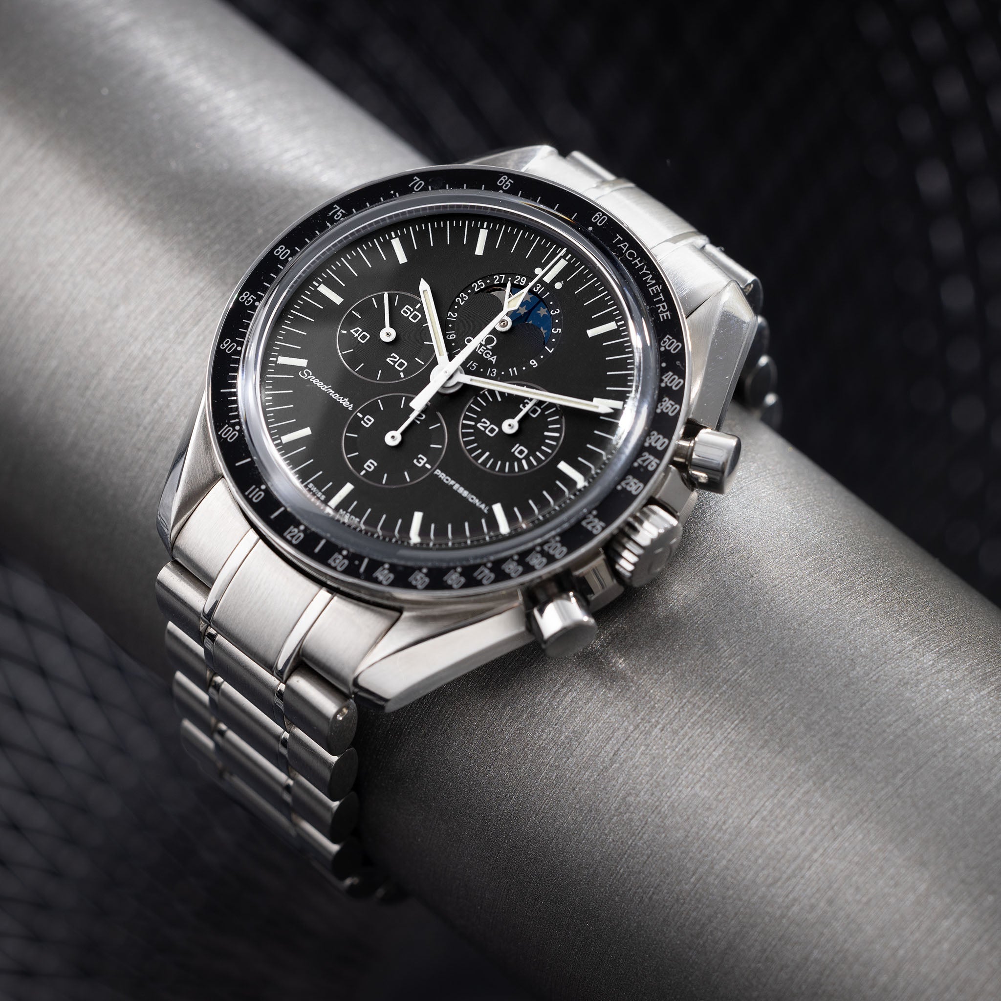 Omega Speedmaster Professional Moonphase 3576.50.00 Mit Papieren