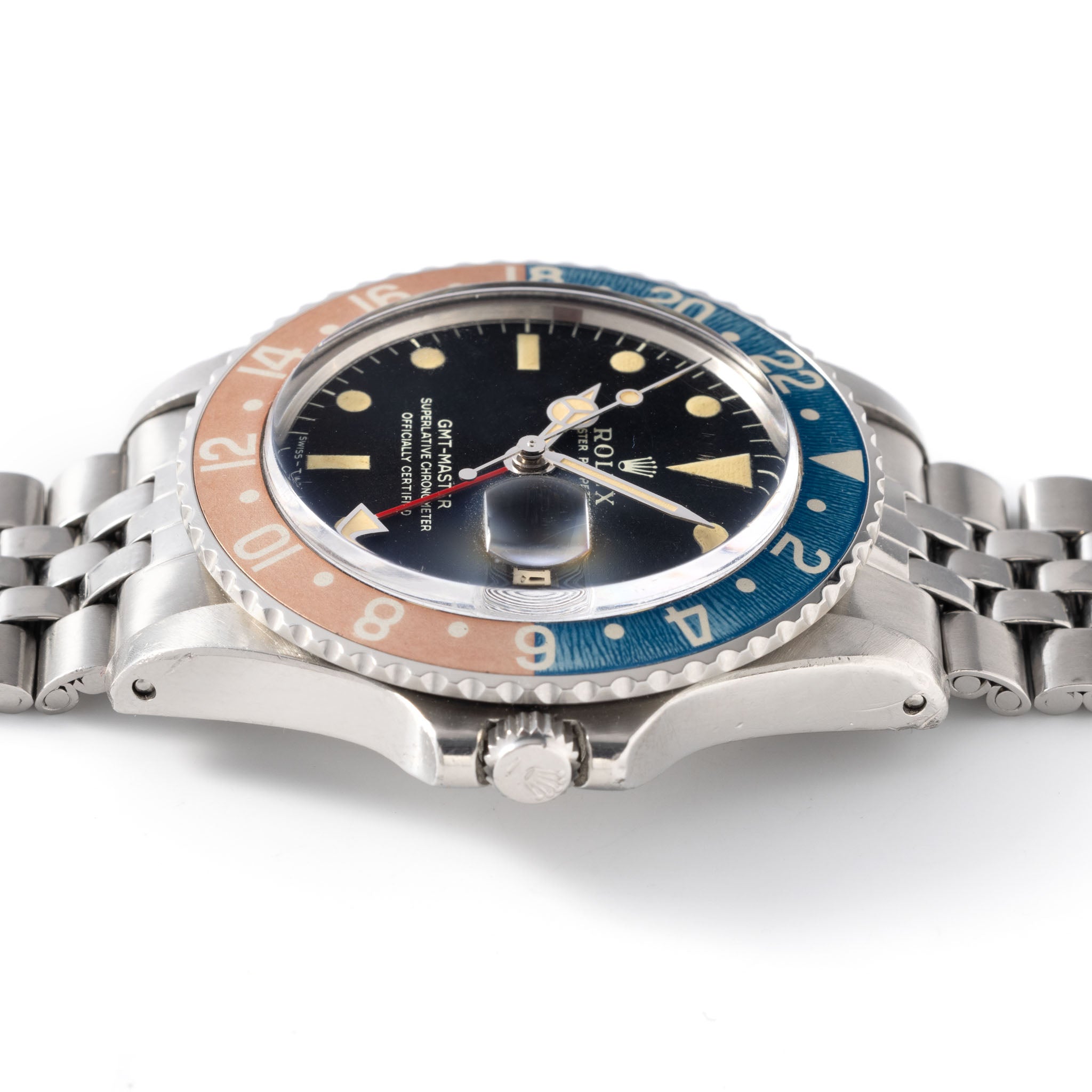 Rolex GMT-Master 1675 MK1 Long E Zifferblatt