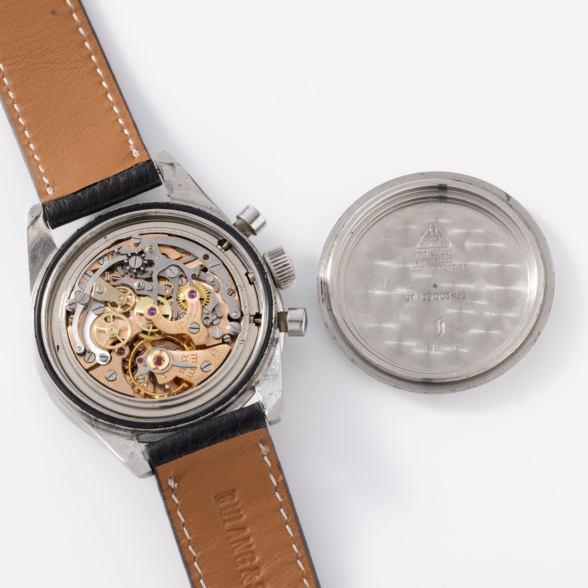 Omega Speedmaster "Ed White " ref 105.003-65 mit Tropical Zifferblatt