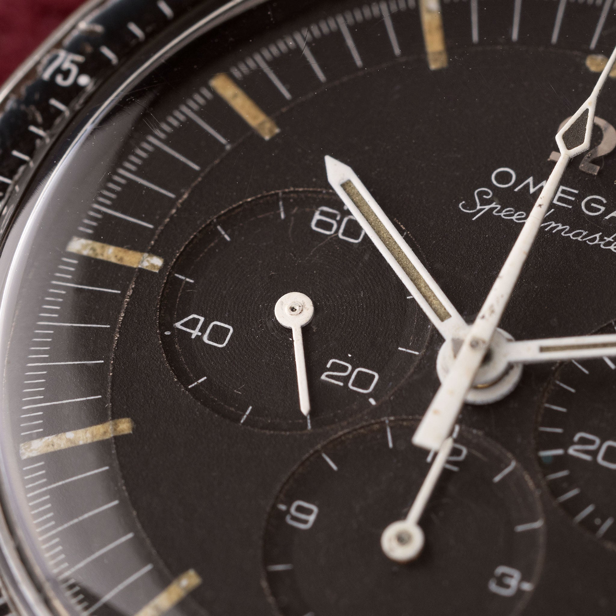 Omega Speedmaster "Ed White " ref 105.003-65 mit Tropical Zifferblatt