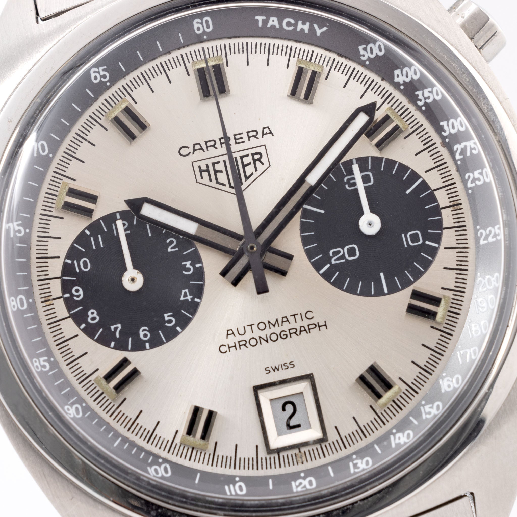 Heuer Carrera Panda Dial Reference 1153