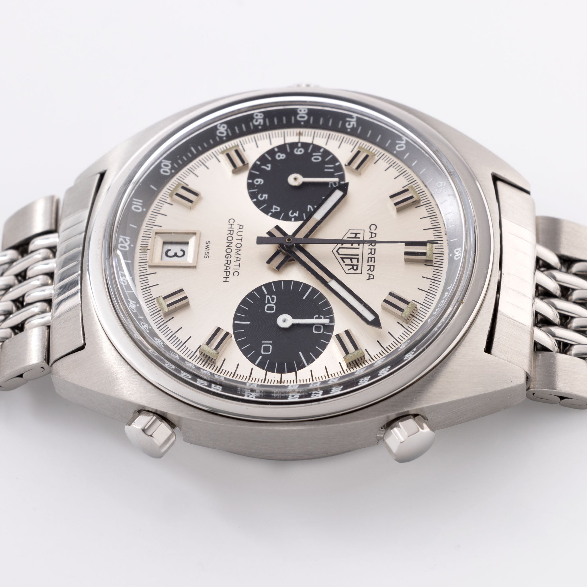 Heuer Carrera Panda Dial Reference 1153