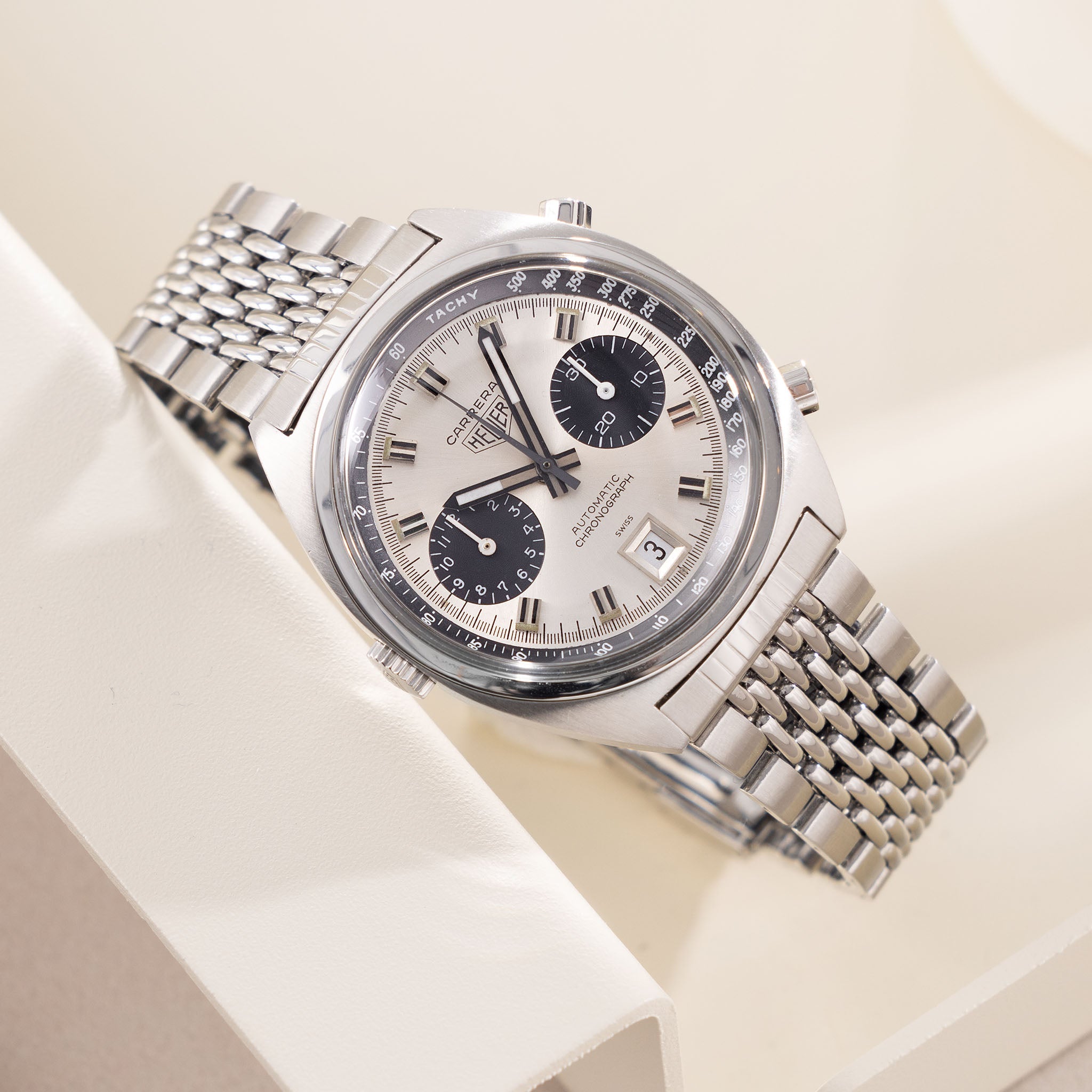 Heuer Carrera Panda Dial Reference 1153