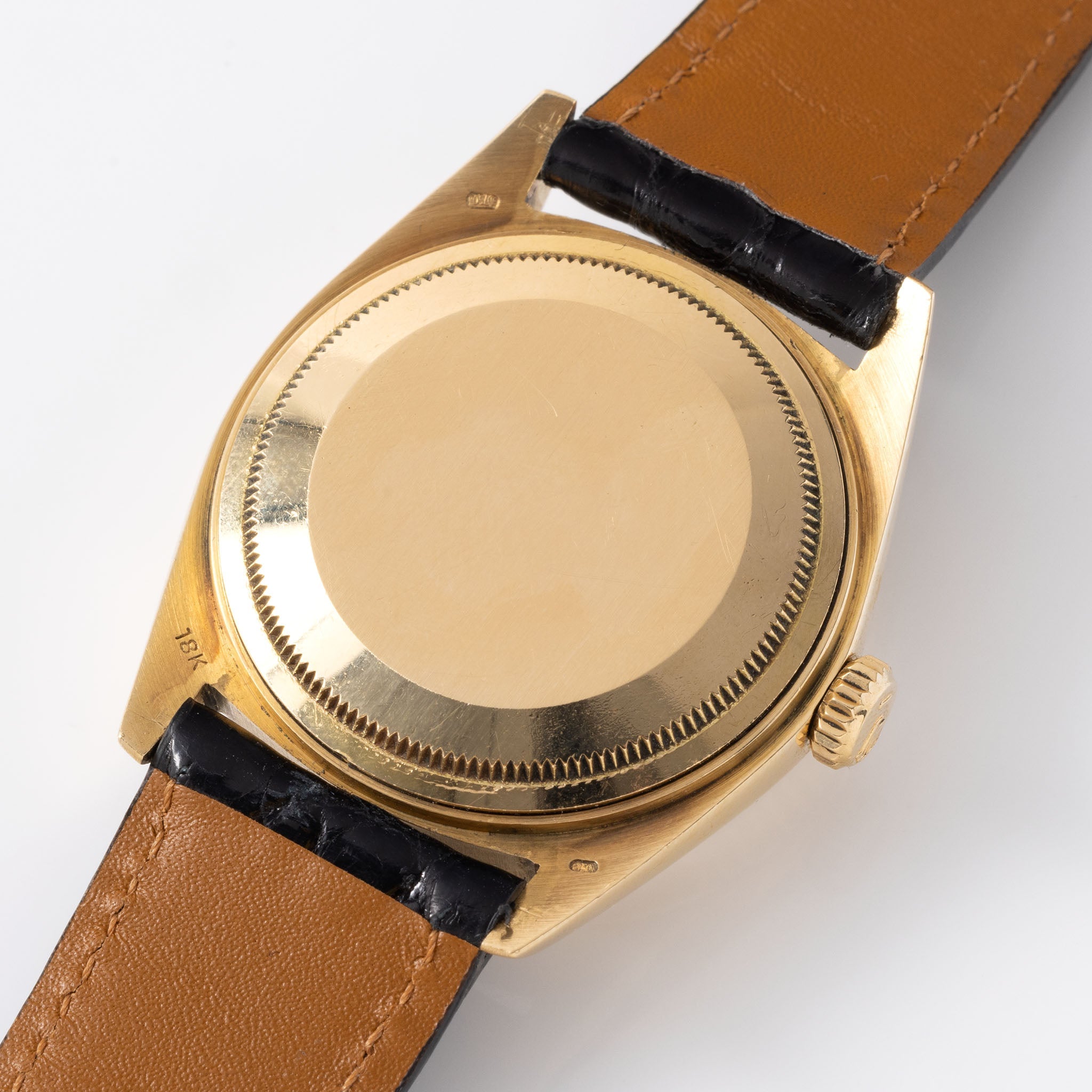 Rolex Datejust Yellow Gold Champagne Dial With Papers Ref 16018