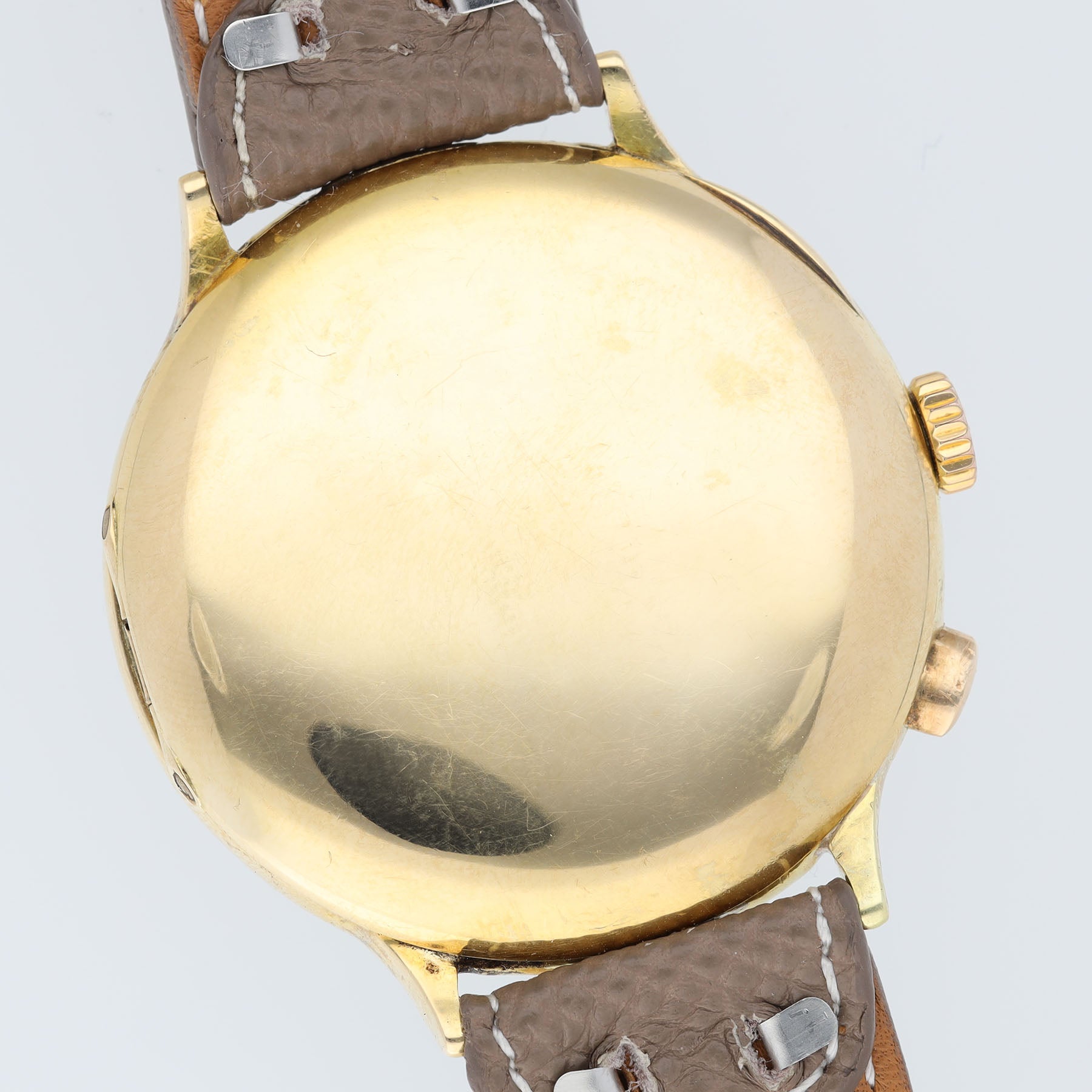 Eberhard & Co Monopusher Pre Extra Fort Chronograph 18 Karat Gelbgold