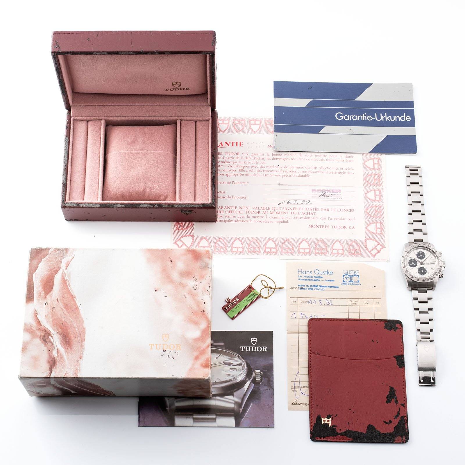 Tudor Oysterdate Chronograph Big Block 79180 Full Set