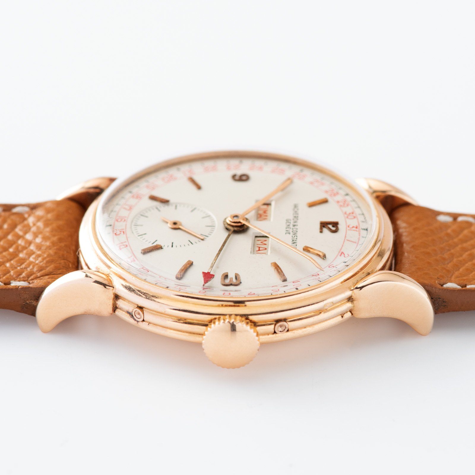 Vacheron and Constantin Triple Date Calendar 4240 Pink Gold