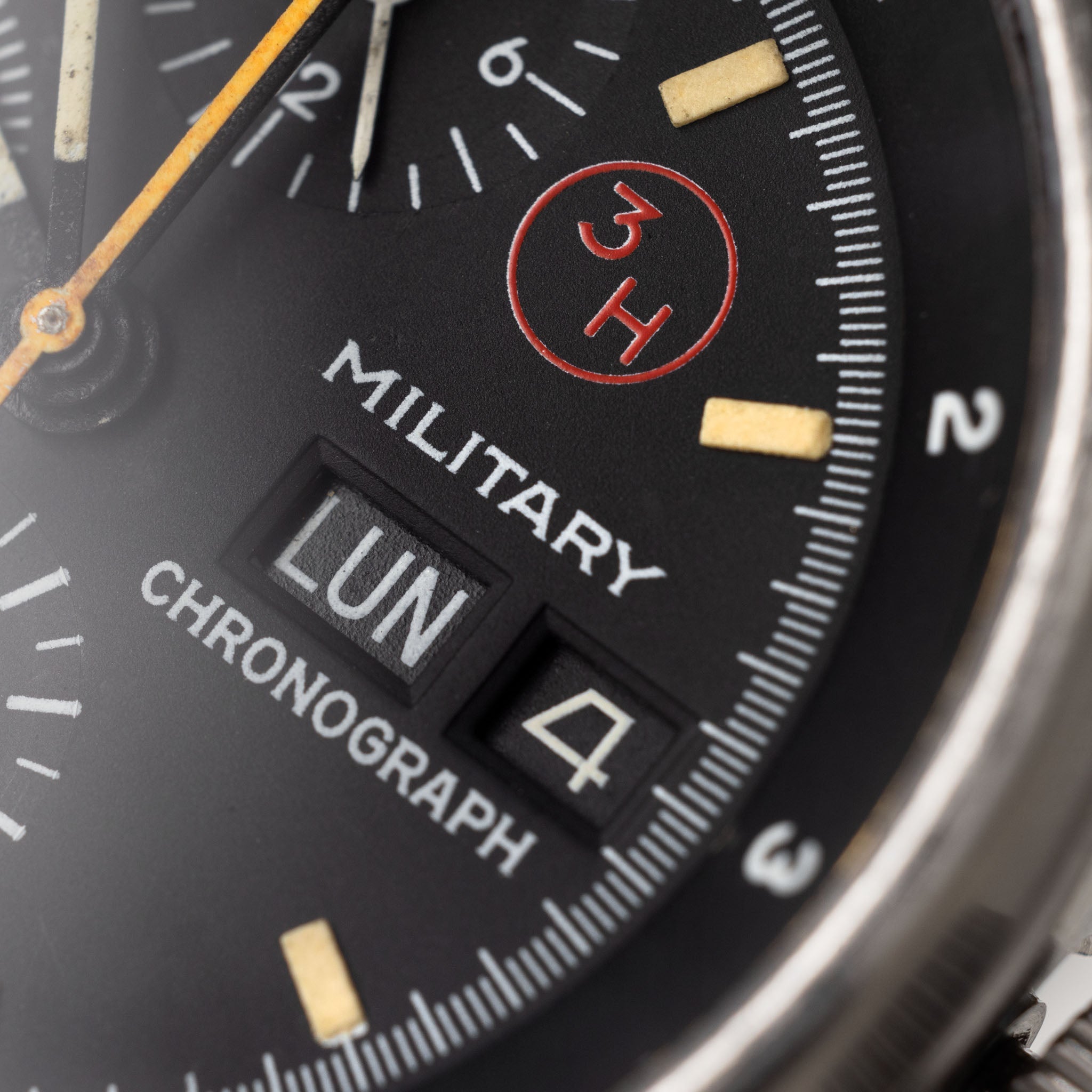 Orfina Porsche Design Military Chronograph Lemania 5100 Ref 7177