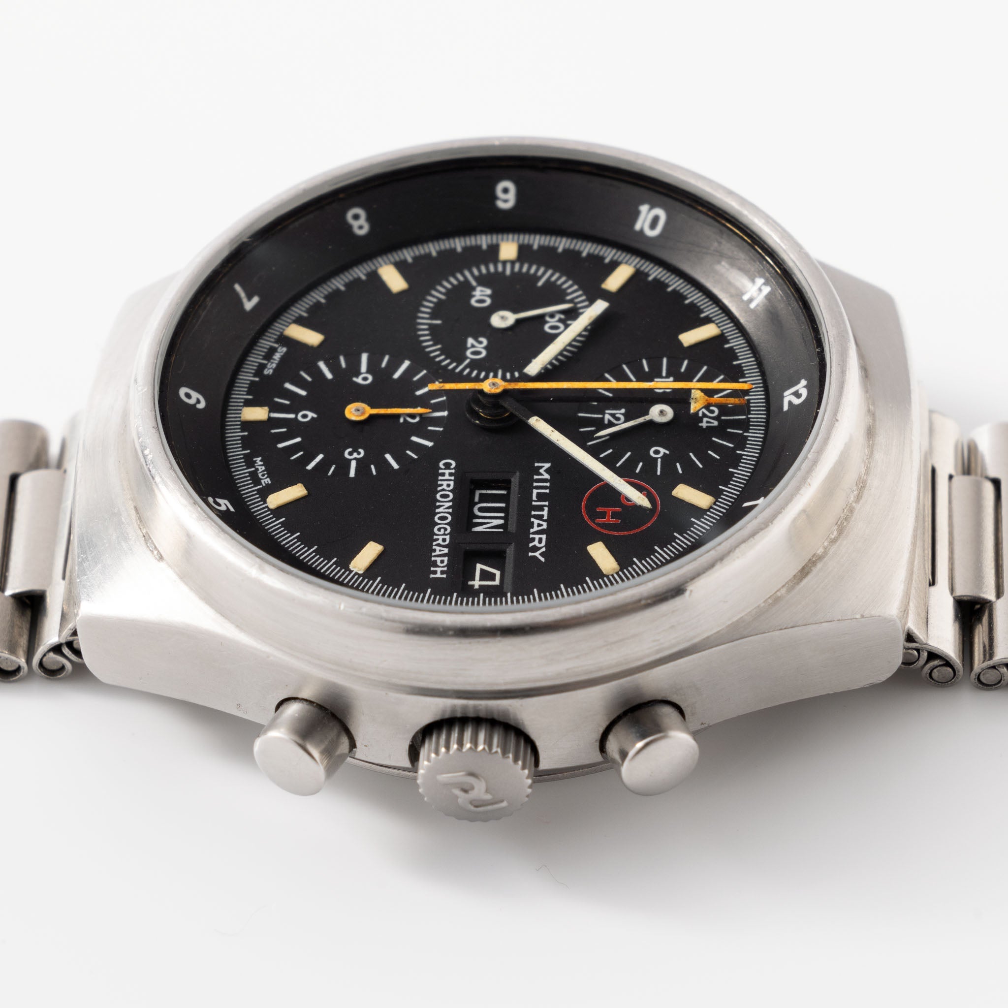 Orfina Porsche Design Military Chronograph Lemania 5100 Ref 7177