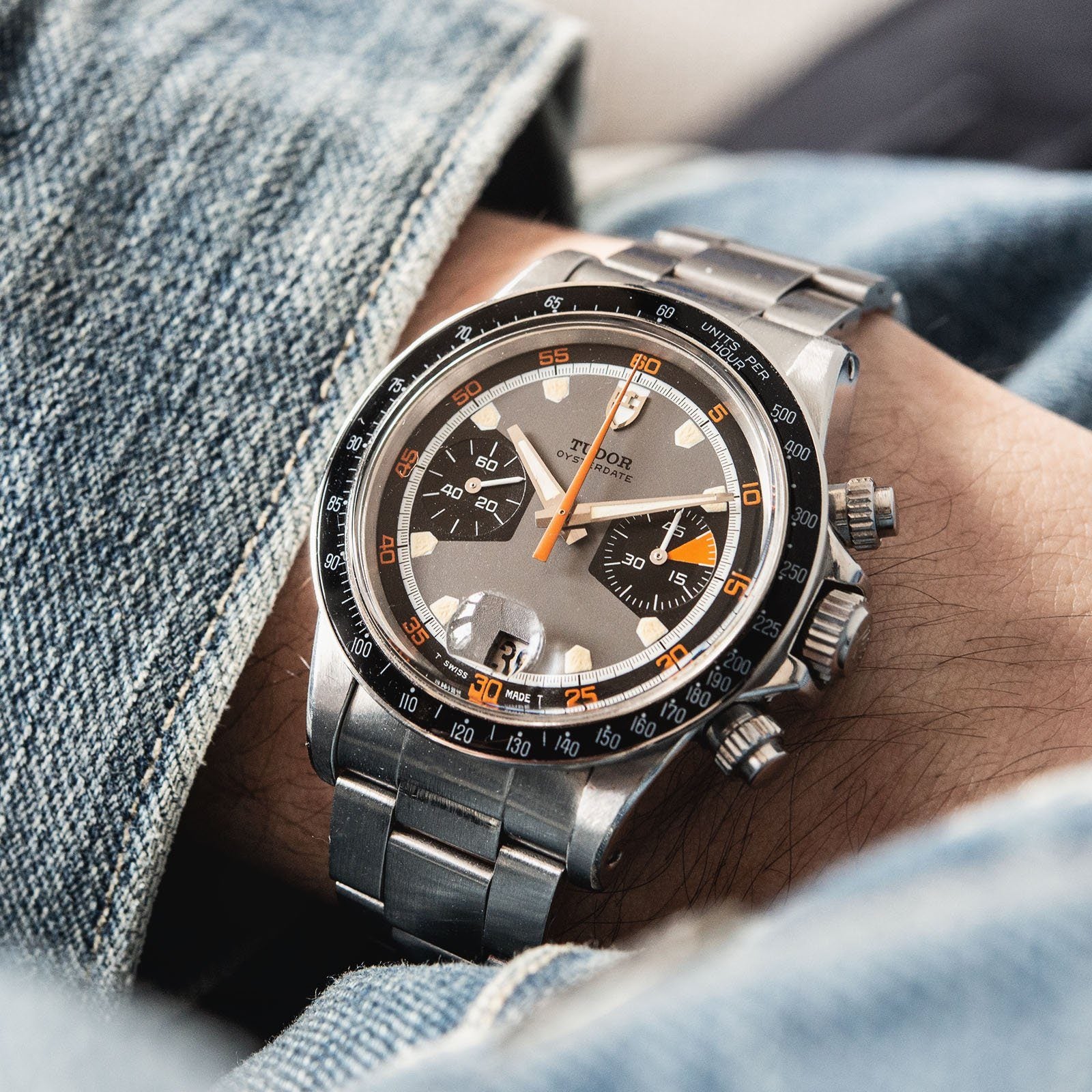 Tudor Home Plate Chronograph 7031