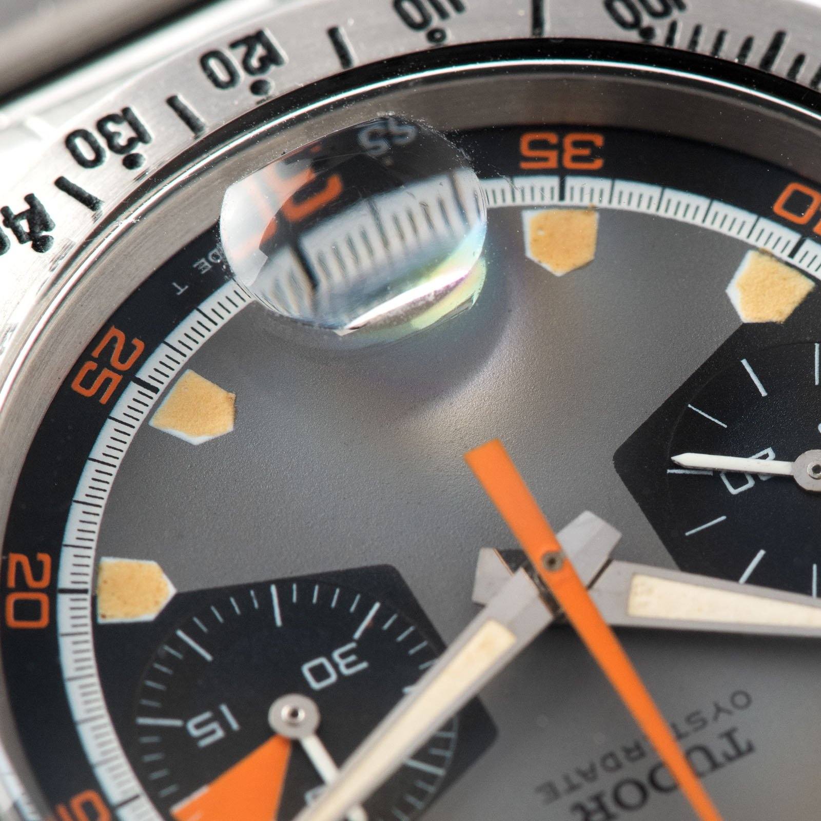 Tudor Home Plate Chronograph 7032 Box and Papers