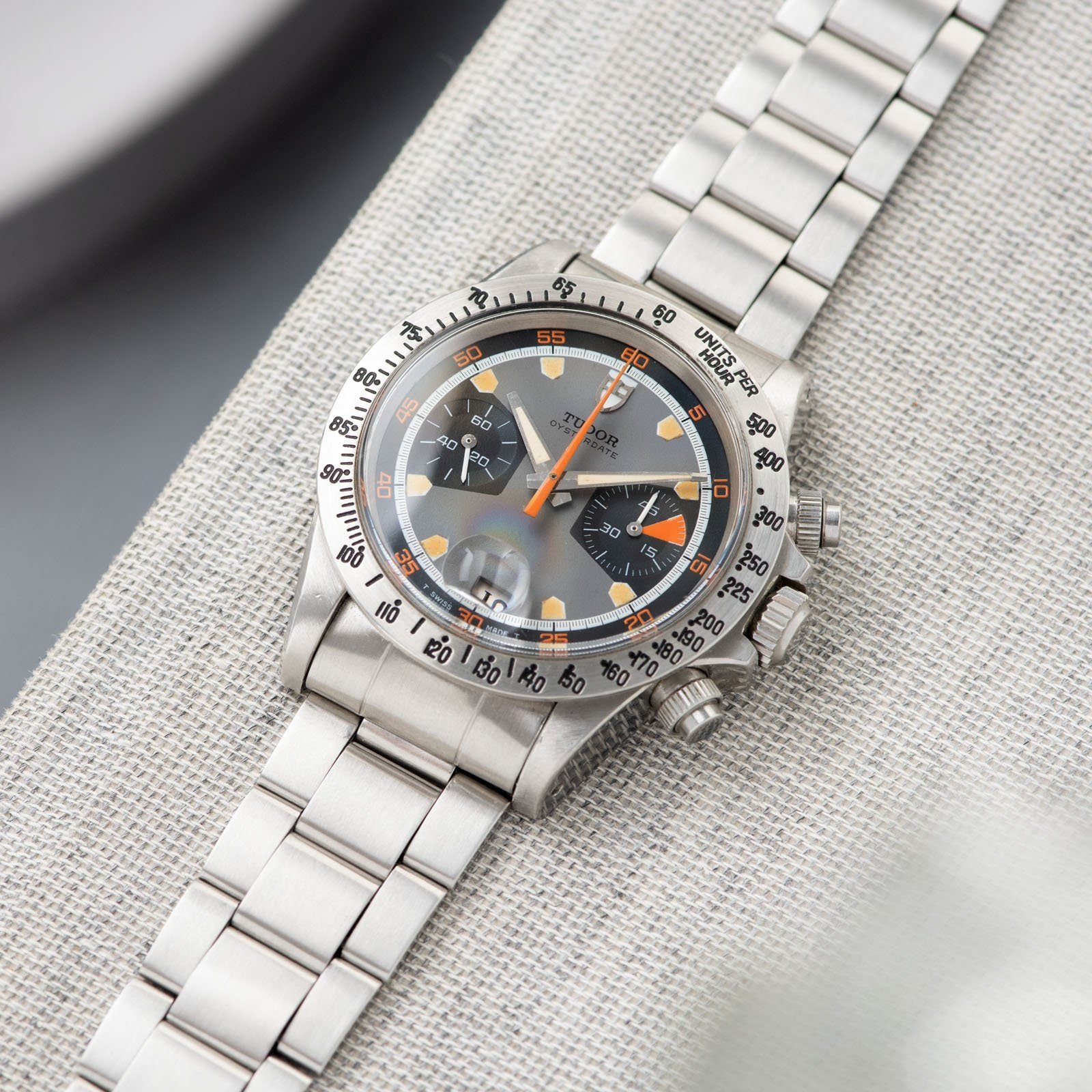 Tudor Home Plate Chronograph 7032 Box and Papers