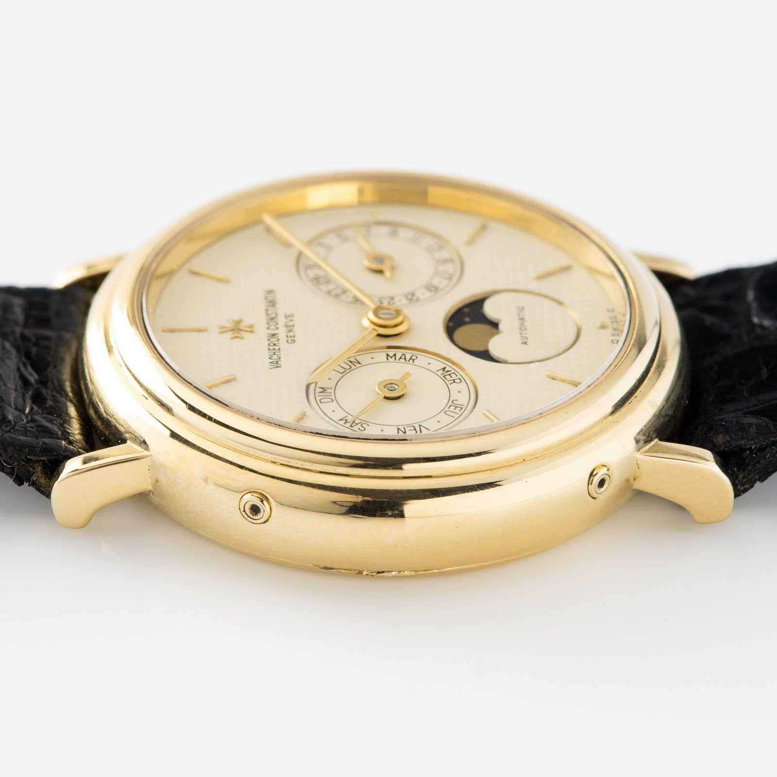 Vacheron Constantin Patrimony Day Date Moonphase Yellow Gold Ref 47009-0003-J